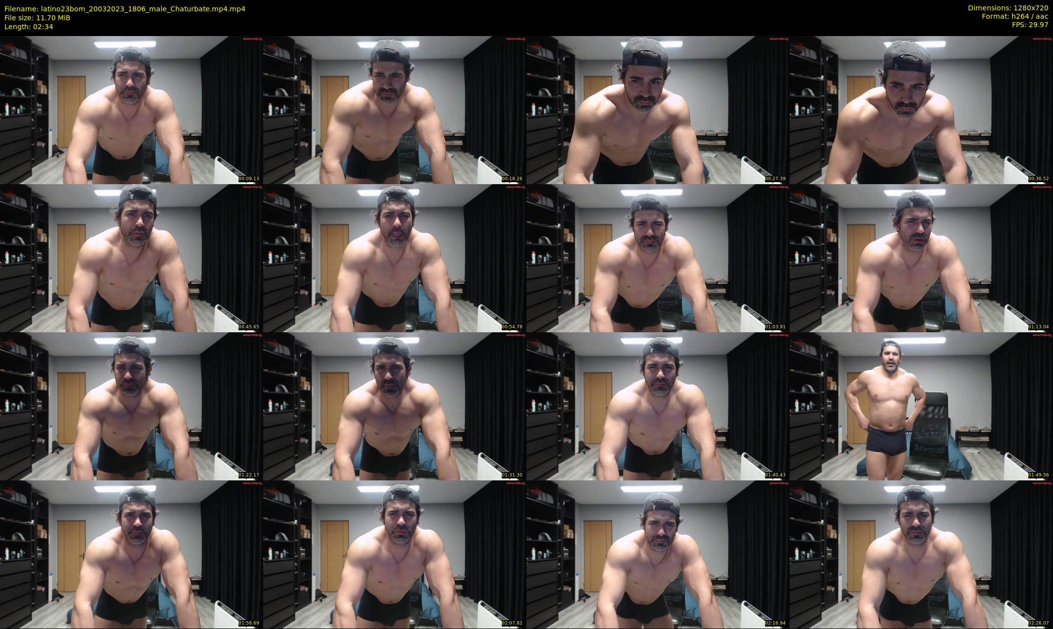 latino23bom — 3 minute Chaturbate male cam show recording, 720p, Mar 20, 2023