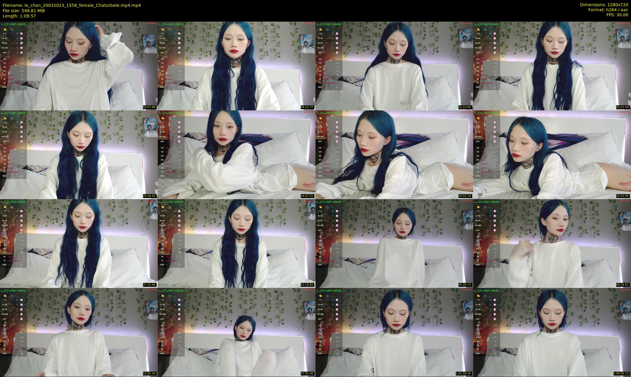 le_chan — 70 minute Chaturbate female cam show recording, 720p, Mar 20, 2023