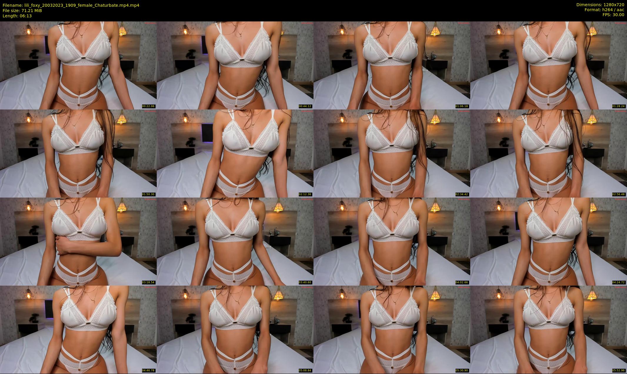 lili_foxy — 7 minute Chaturbate female cam show recording, 720p, Mar 20, 2023