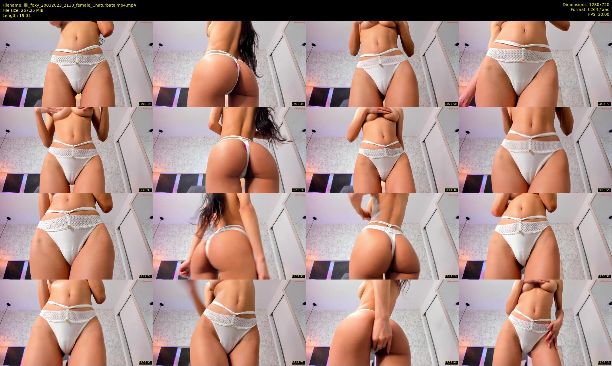 lili_foxy — 20 minute Chaturbate female cam show recording, 720p, Mar 20, 2023