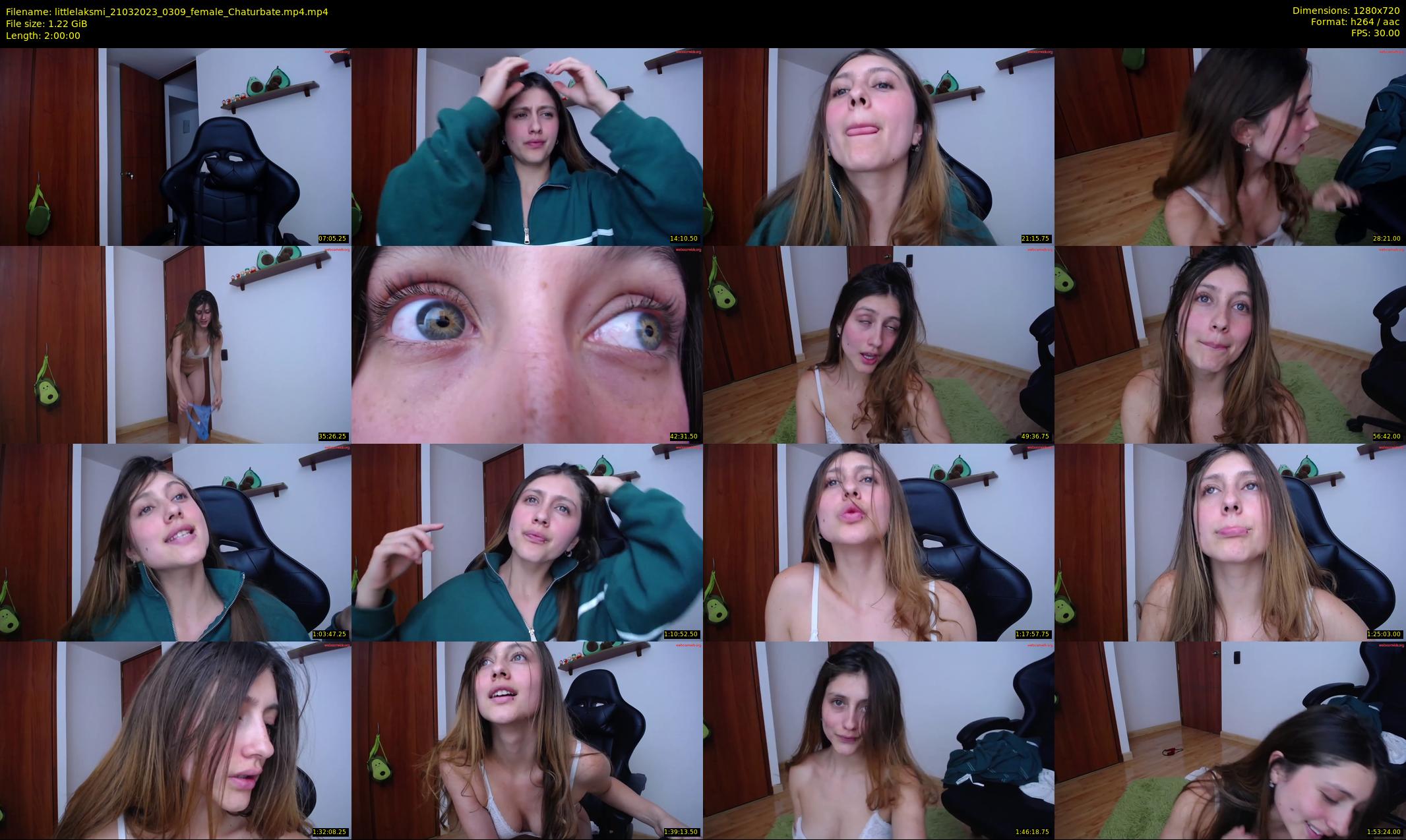 littlelaksmi — 120 minute Chaturbate female cam show recording, 720p, Mar 21, 2023