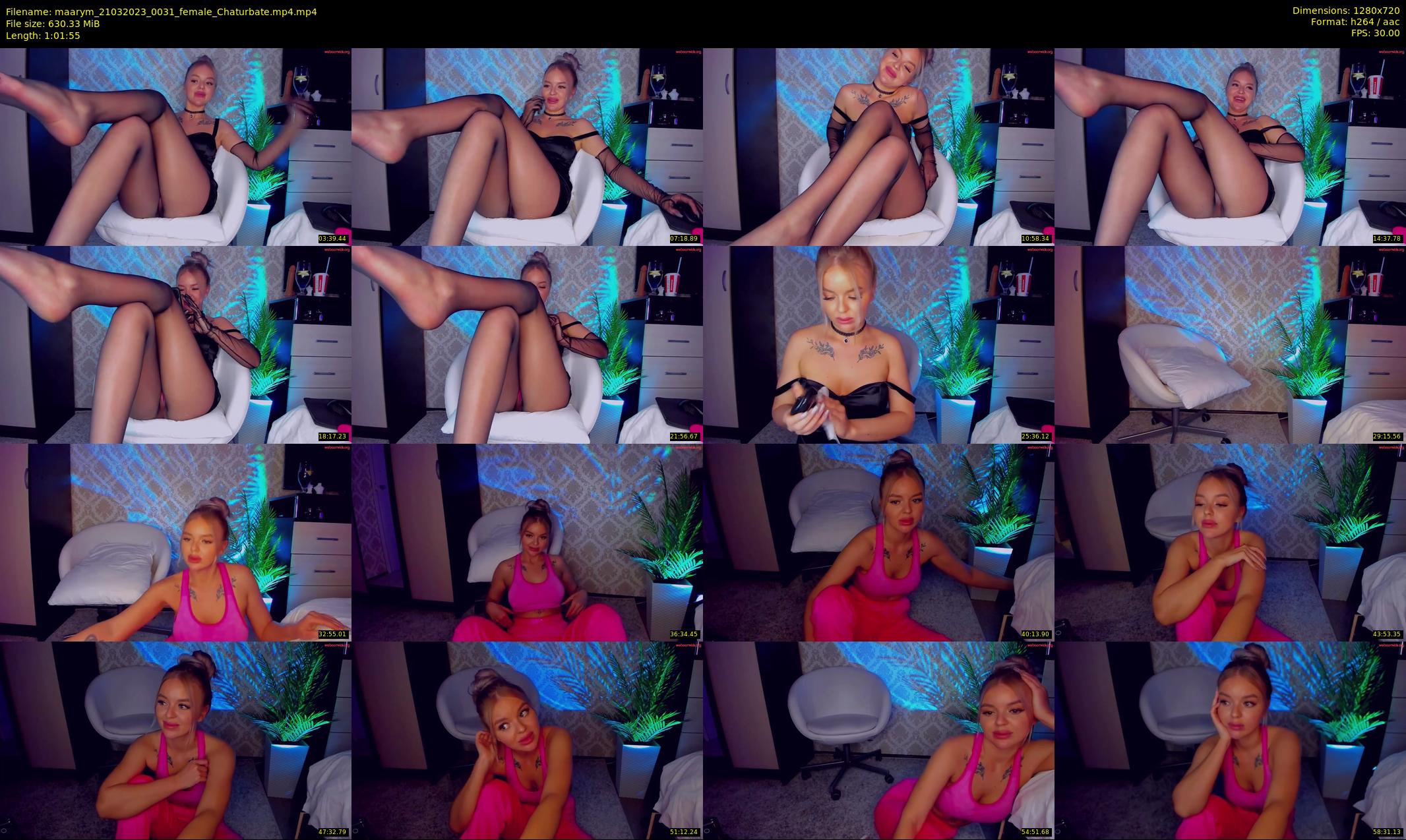 maarym — 62 minute Chaturbate couple cam show recording, 720p, Mar 21, 2023