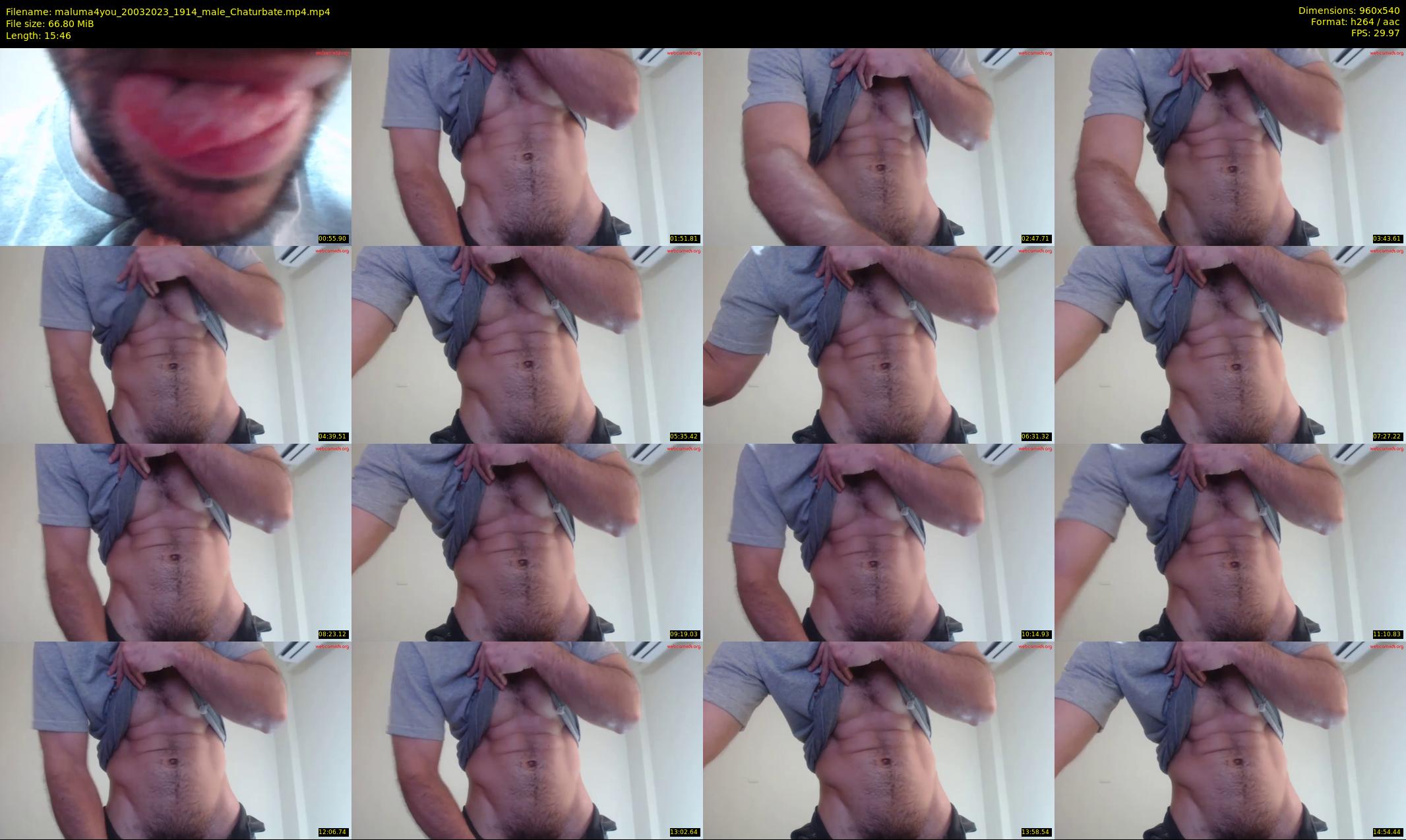 maluma4you — 16 minute Chaturbate male cam show recording, 480p, Mar 20, 2023