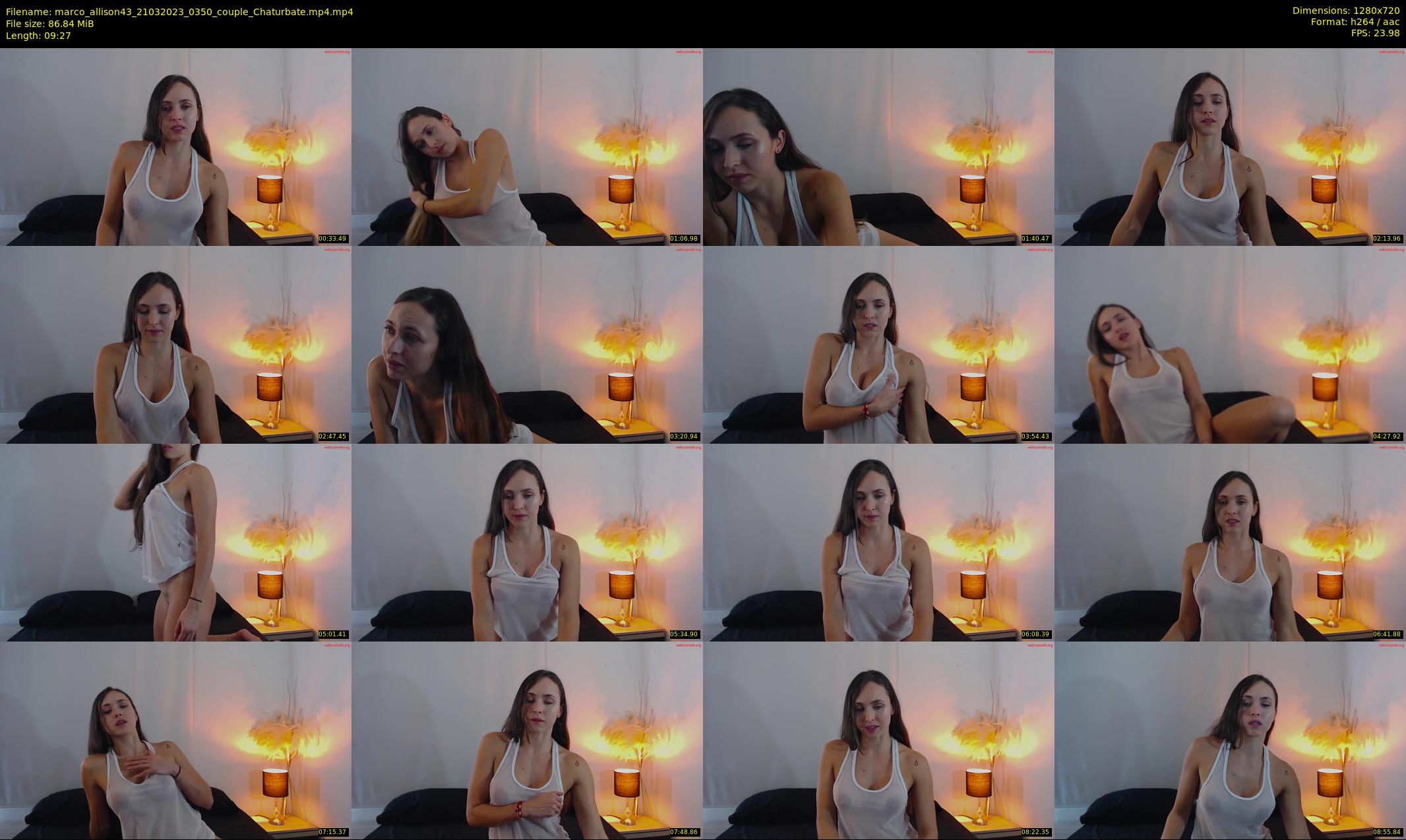 marco_allison43 — 10 minute Chaturbate couple cam show recording, 720p, Mar 21, 2023
