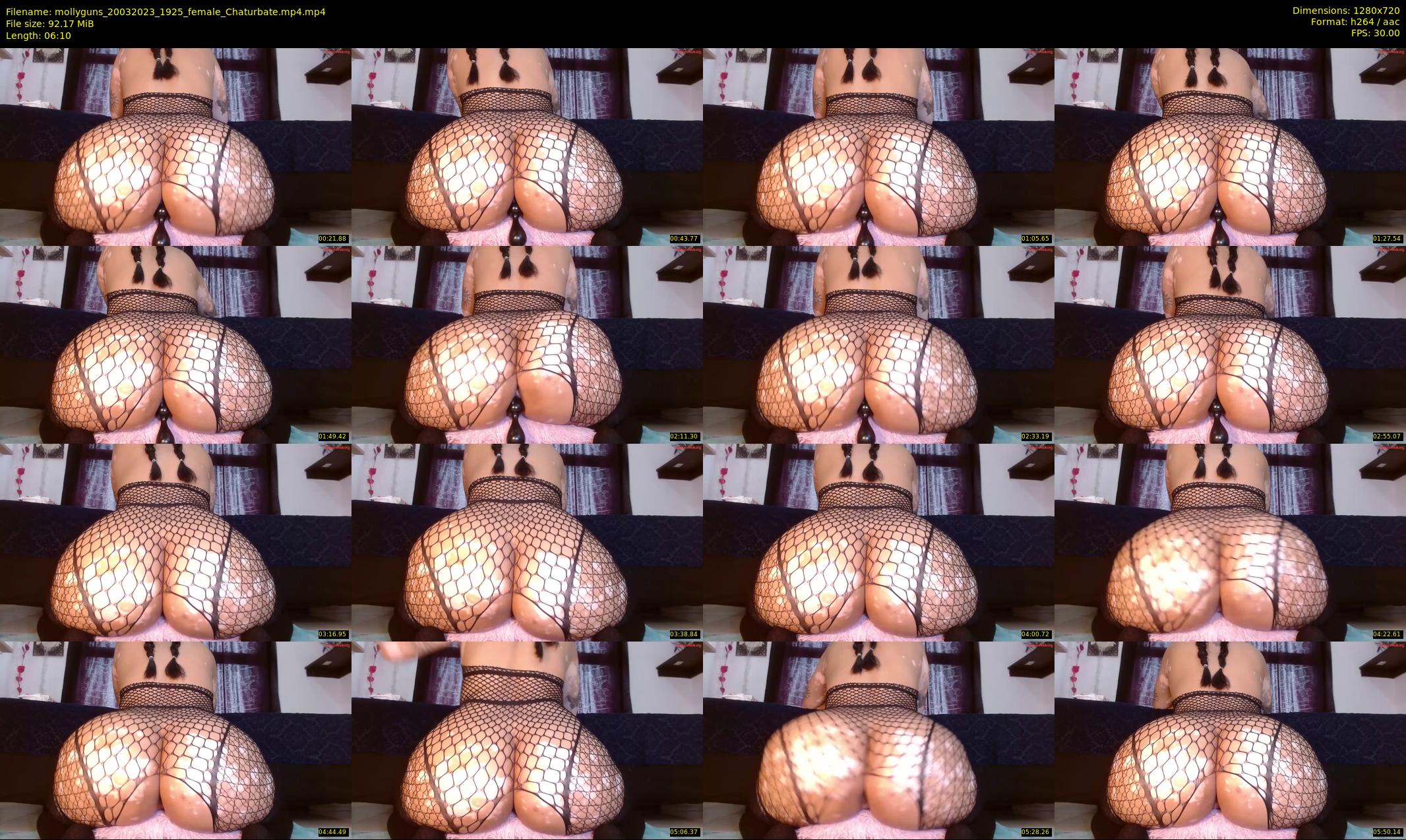 mollyguns — 7 minute Chaturbate female cam show recording, 720p, Mar 20, 2023
