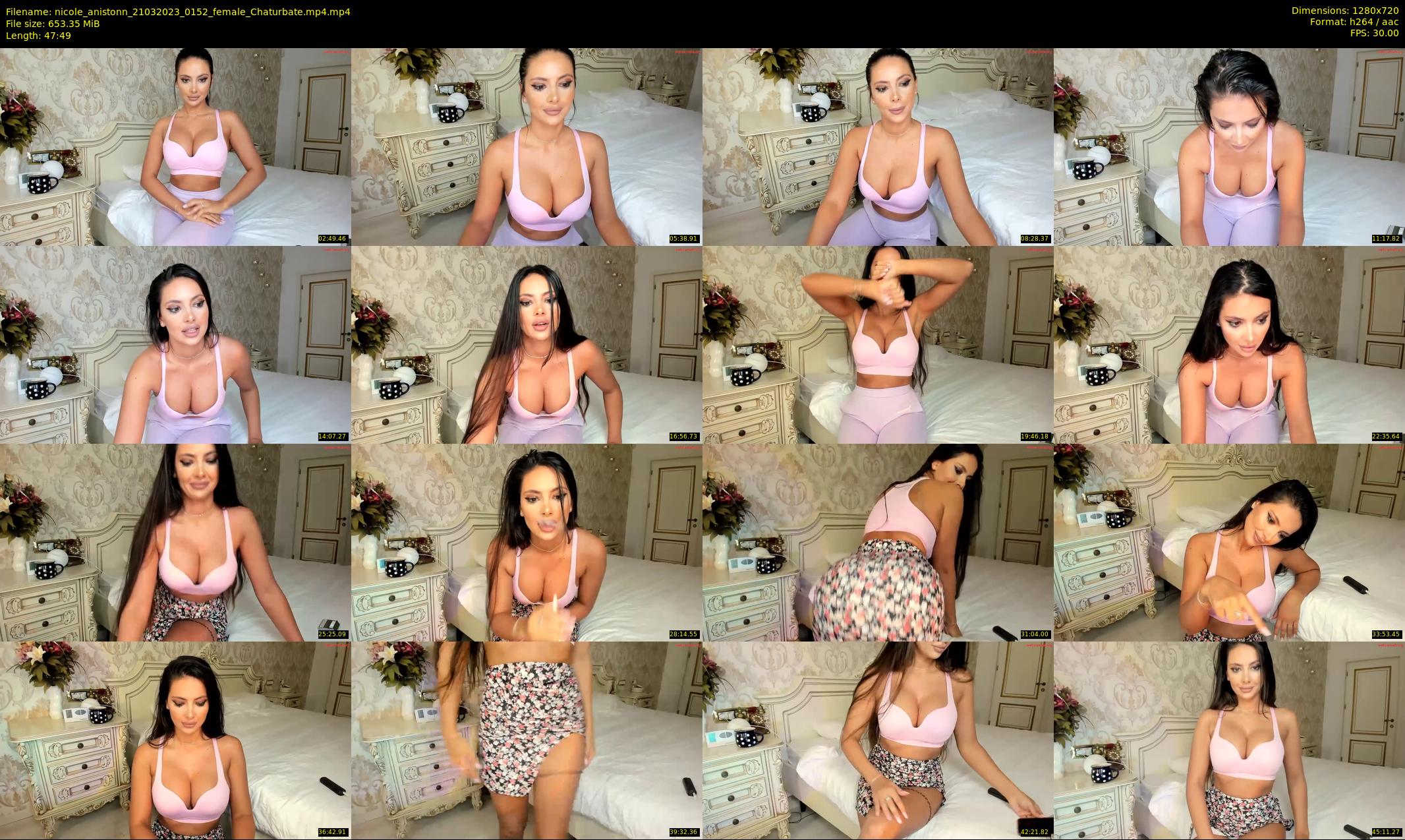 nicole_anistonn — 48 minute Chaturbate female cam show recording, 720p, Mar 21, 2023
