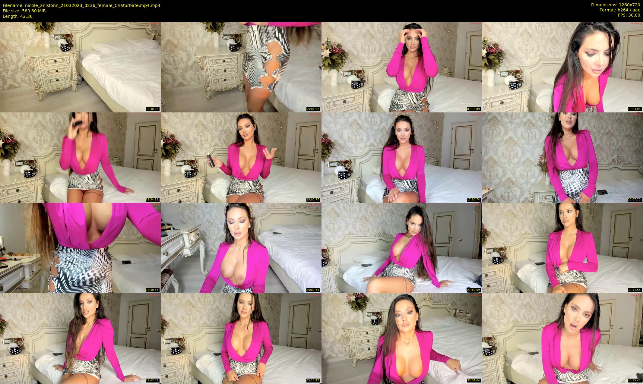 nicole_anistonn — 43 minute Chaturbate female cam show recording, 720p, Mar 21, 2023