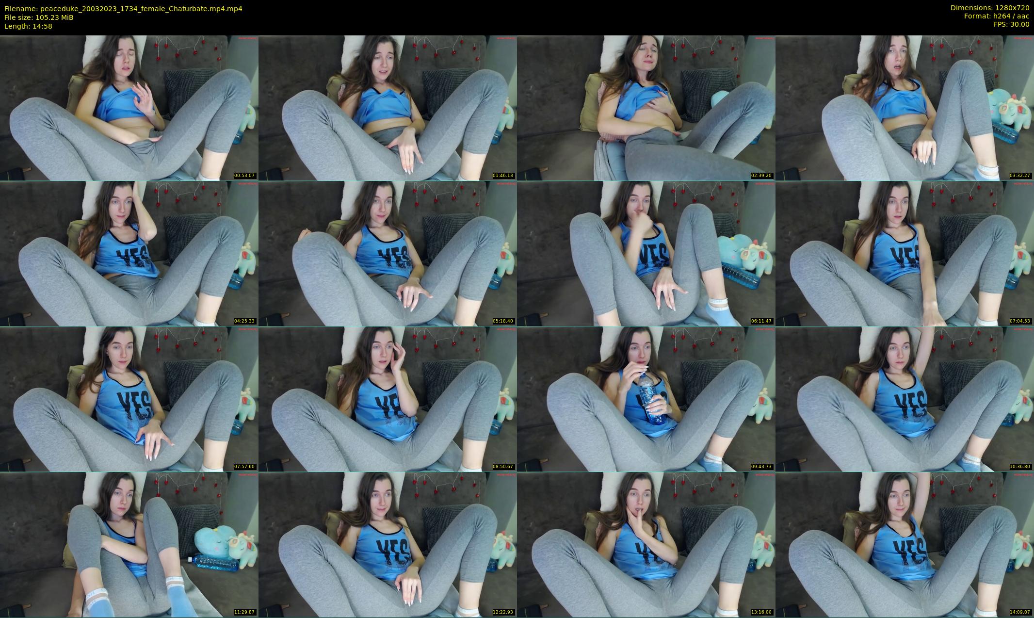 peaceduke — 15 minute Chaturbate female cam show recording, 720p, Mar 20, 2023