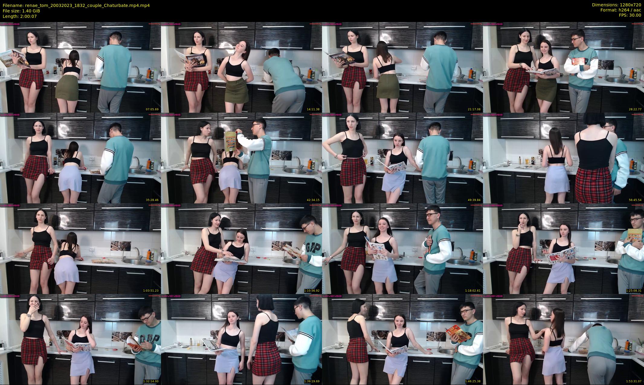 renae_tom — 121 minute Chaturbate couple cam show recording, 720p, Mar 20, 2023