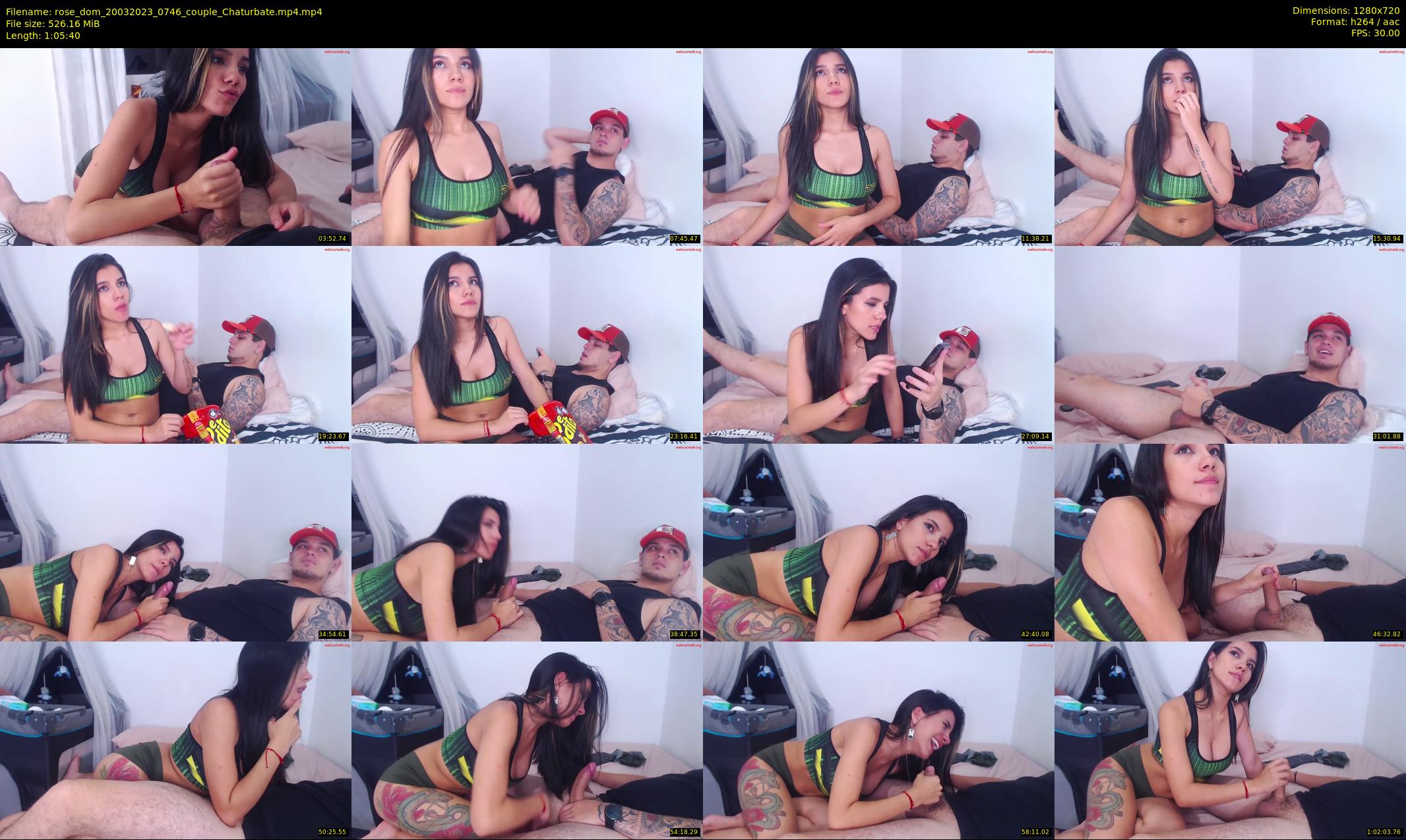 rose_dom — 66 minute Chaturbate couple cam show recording, 720p, Mar 20, 2023