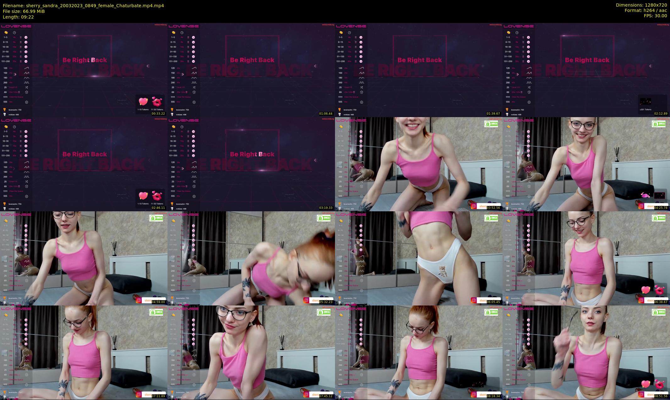 sherry_sandra — 10 minute Chaturbate female cam show recording, 720p, Mar 20, 2023