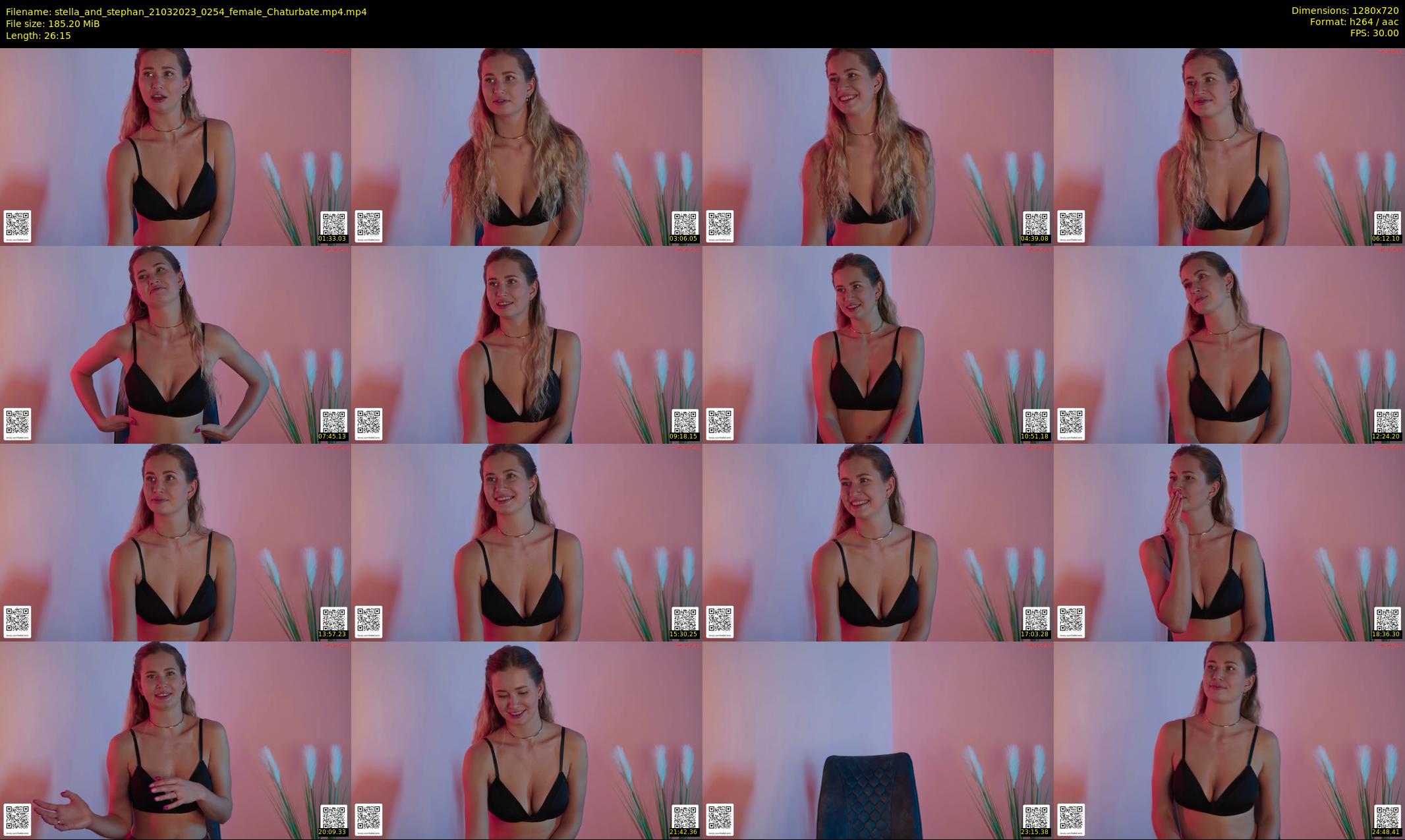 stella_and_stephan — 27 minute Chaturbate couple cam show recording, 720p, Mar 21, 2023