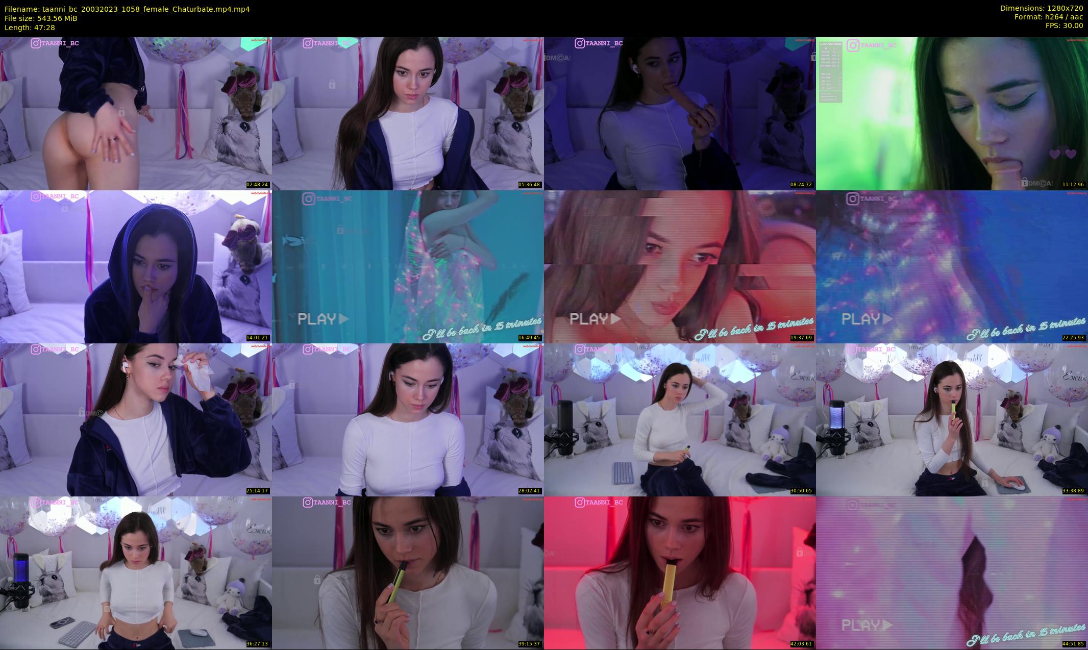 taanni_bc — 48 minute Chaturbate female cam show recording, 720p, Mar 20, 2023