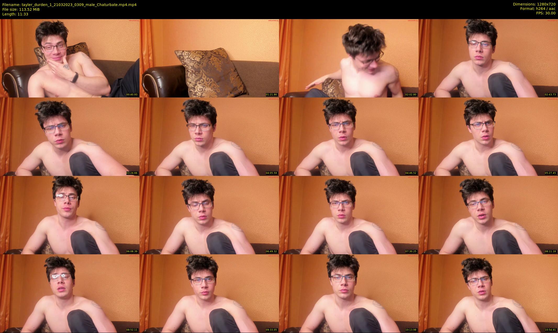 tayler_durden_1 — 12 minute Chaturbate male cam show recording, 720p, Mar 21, 2023