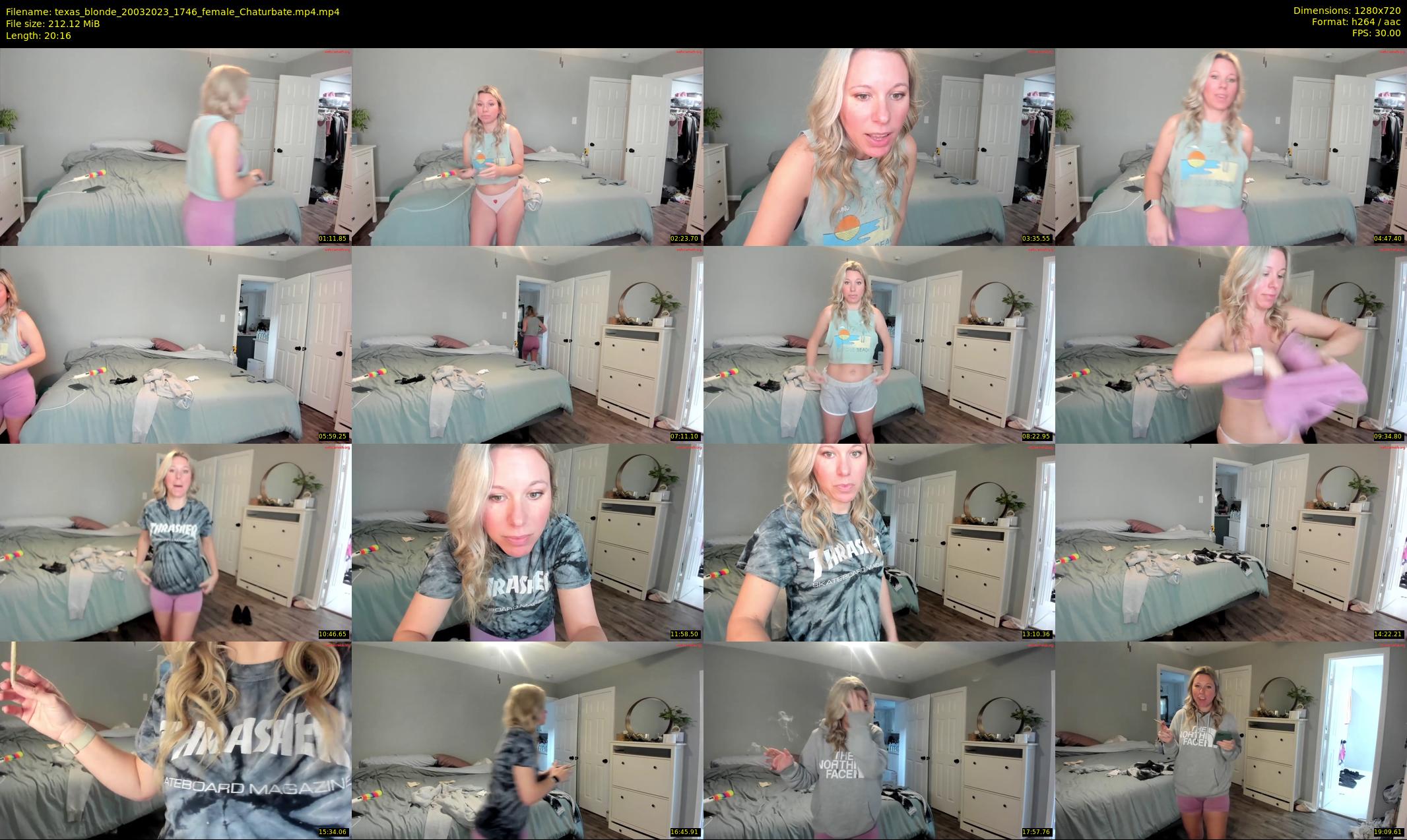 texas_blonde — 21 minute Chaturbate female cam show recording, 720p, Mar 20, 2023