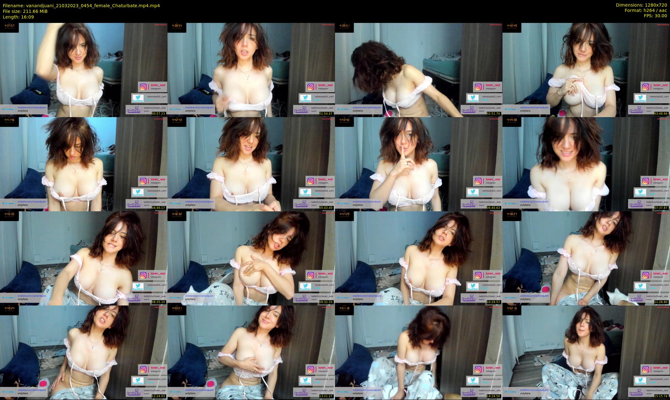 vanandjuani — 17 minute Chaturbate female cam show recording, 720p, Mar 21, 2023