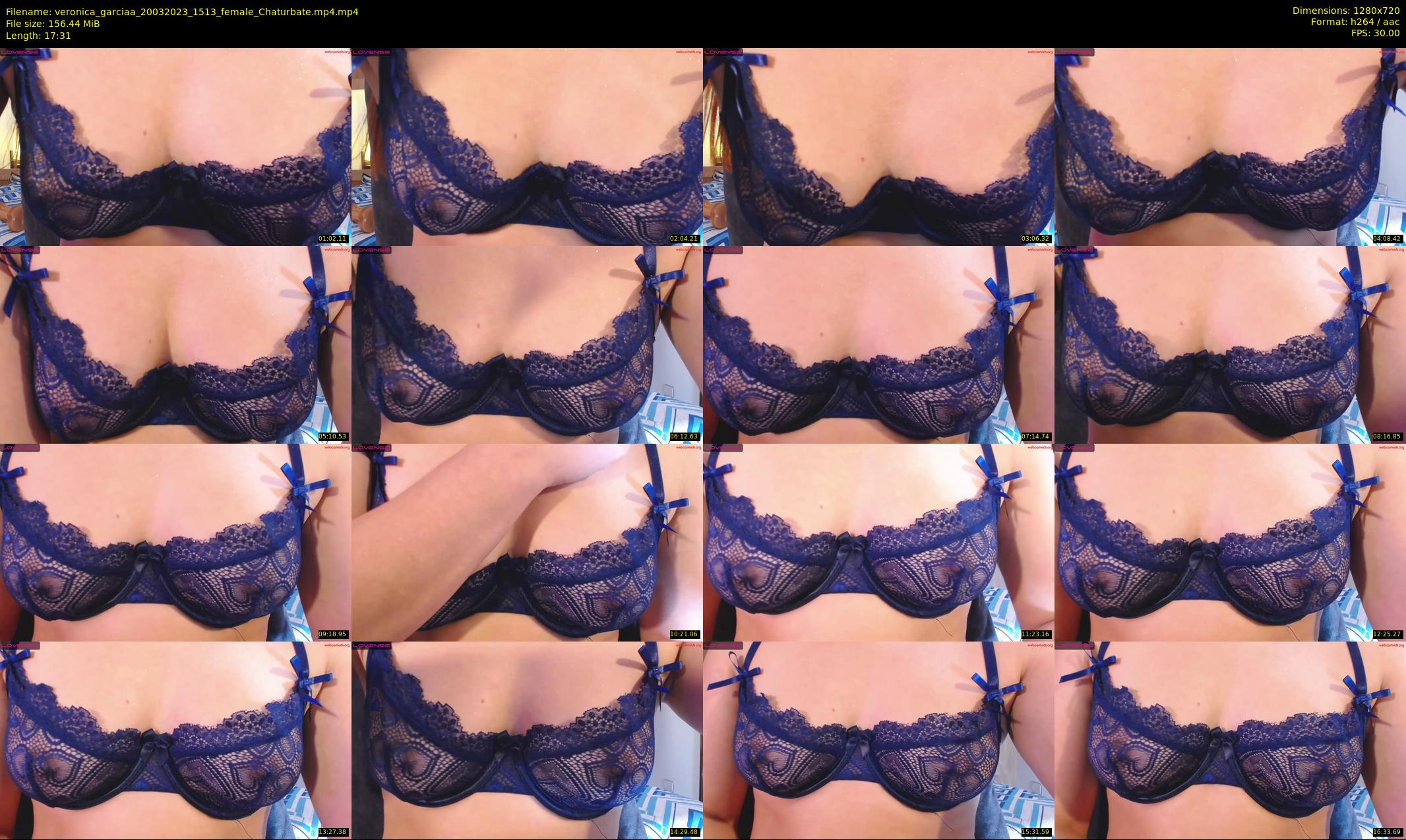 veronica_garciaa — 18 minute Chaturbate female cam show recording, 720p, Mar 20, 2023