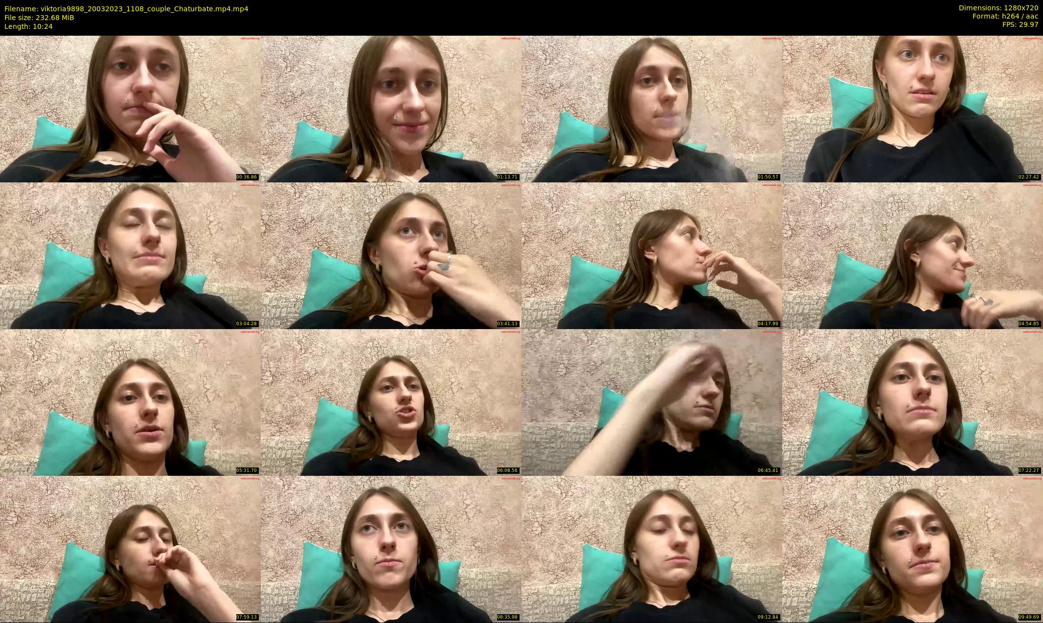 viktoria9898 — 11 minute Chaturbate couple cam show recording, 720p, Mar 20, 2023