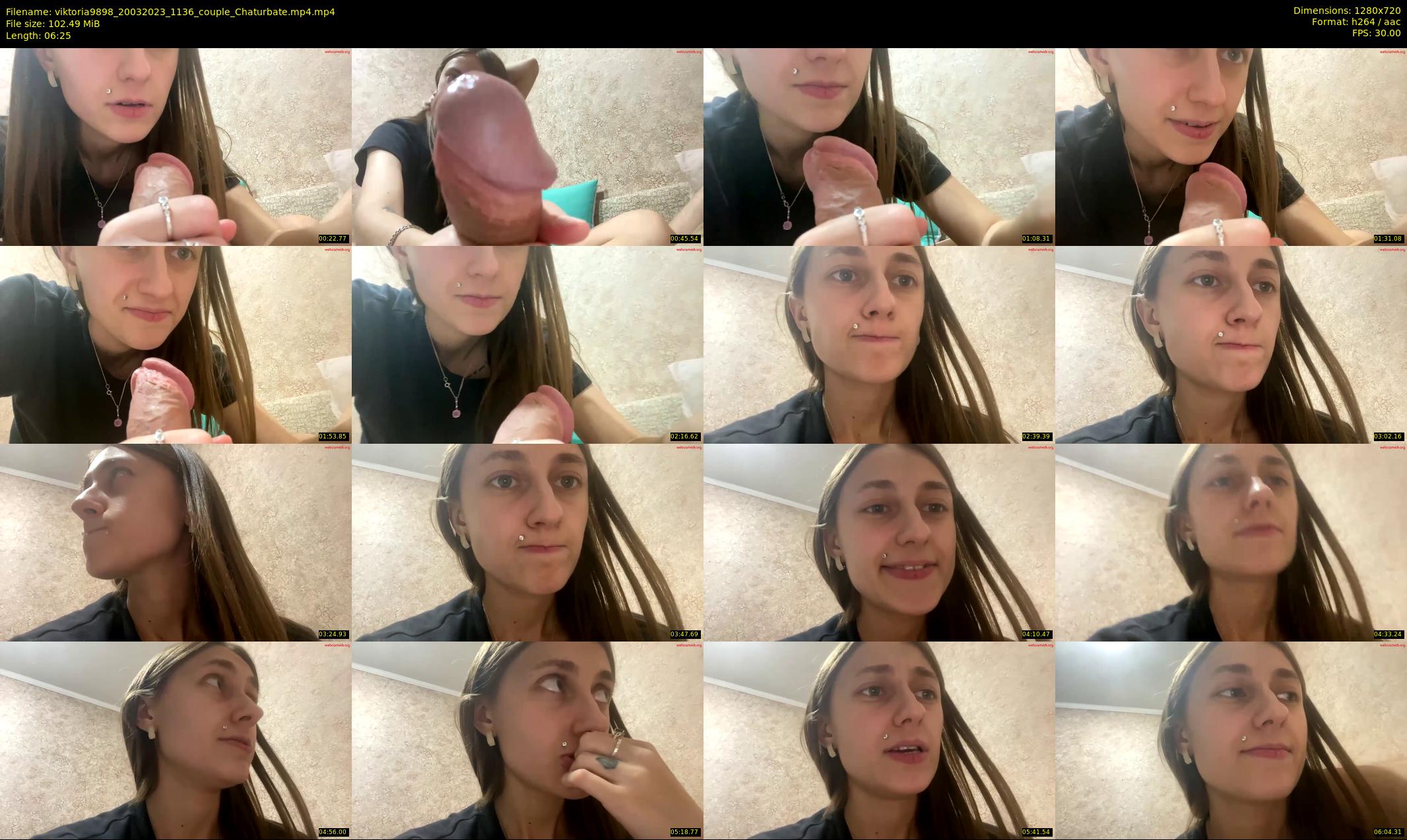 viktoria9898 — 7 minute Chaturbate couple cam show recording, 720p, Mar 20, 2023