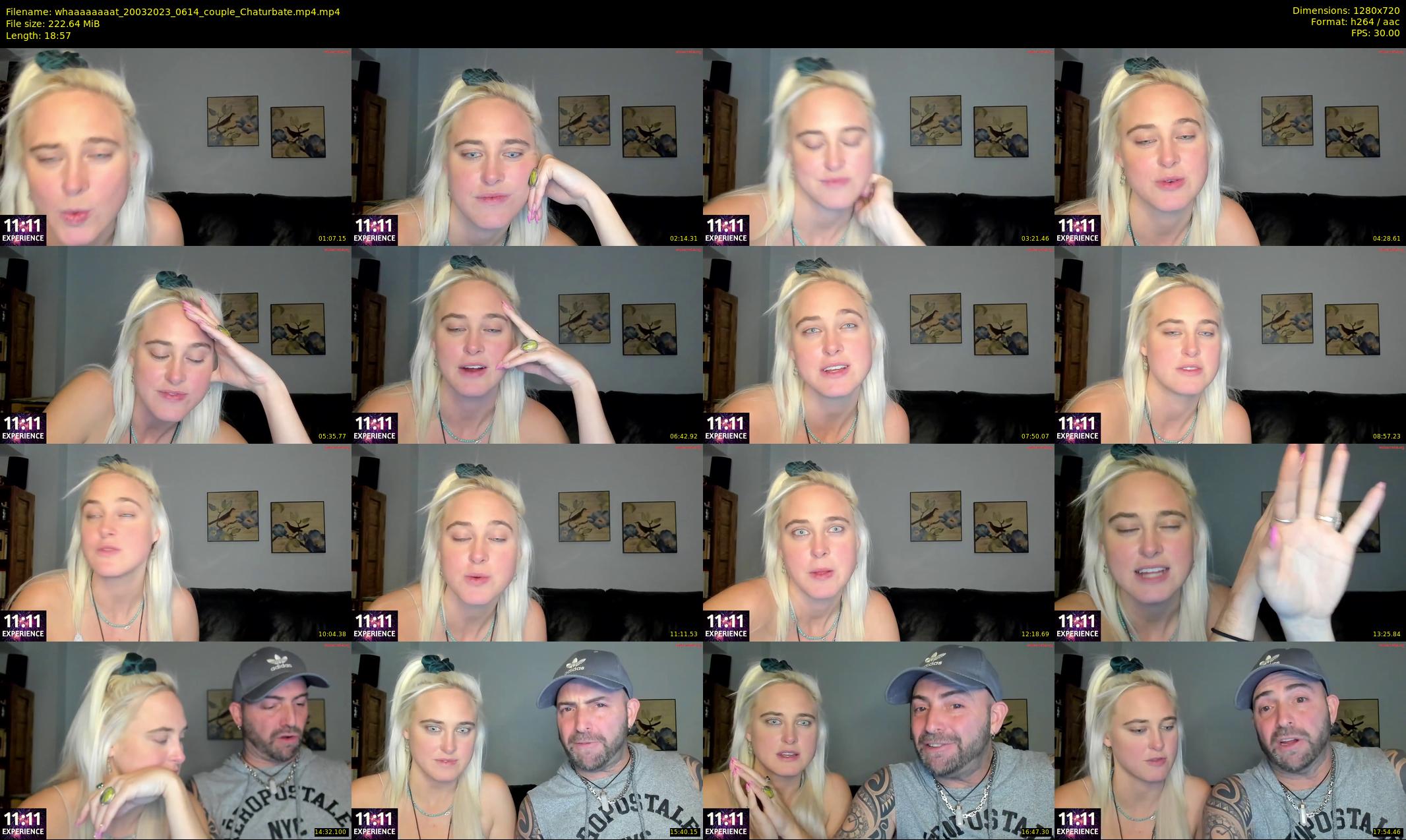 whaaaaaaaat — 19 minute Chaturbate couple cam show recording, 720p, Mar 20, 2023