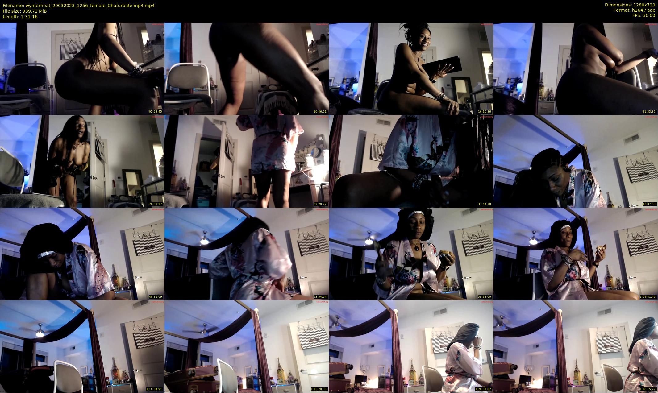 wynterheat — 92 minute Chaturbate female cam show recording, 720p, Mar 20, 2023
