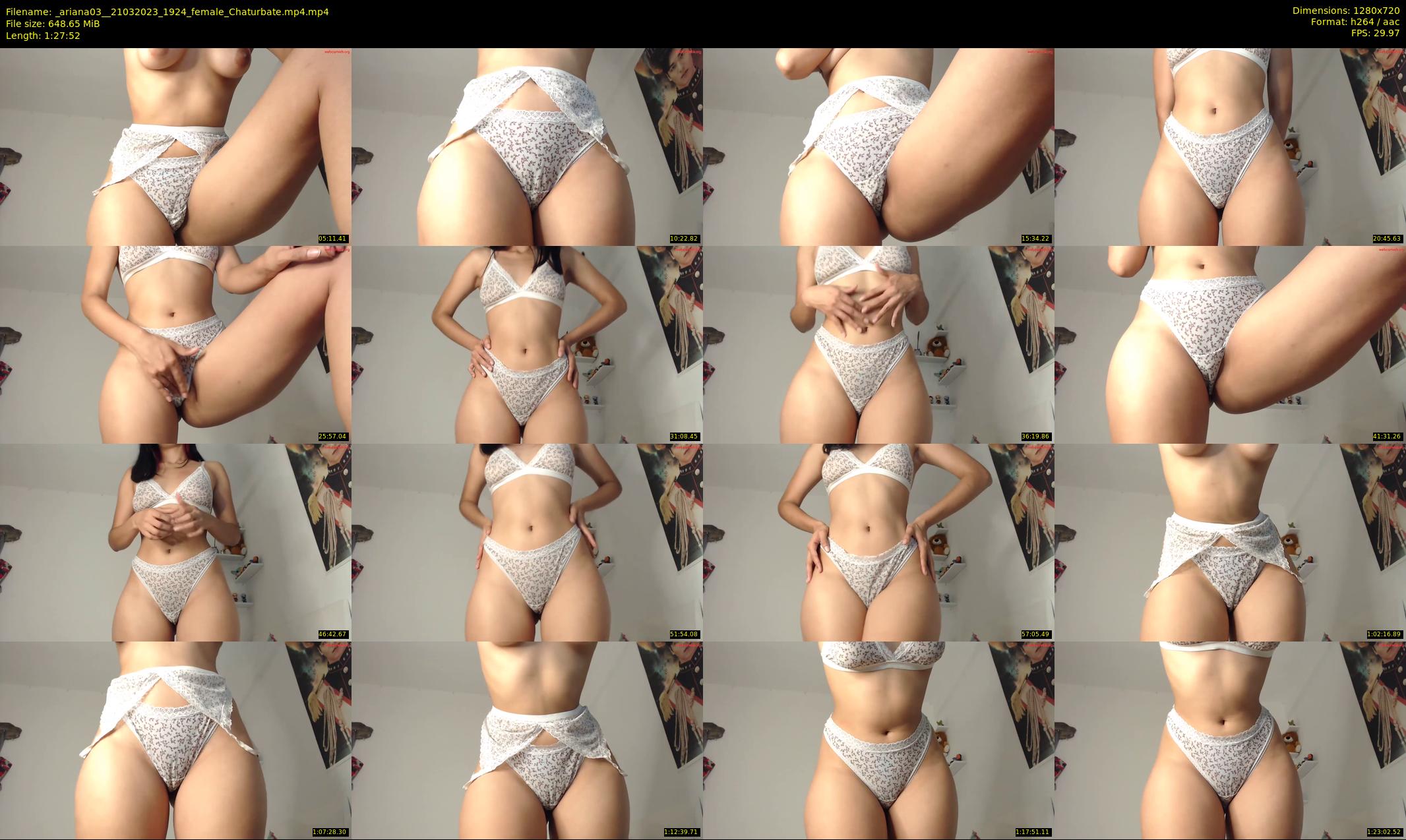 _ariana03_ — 88 minute Chaturbate female cam show recording, 720p, Mar 21, 2023