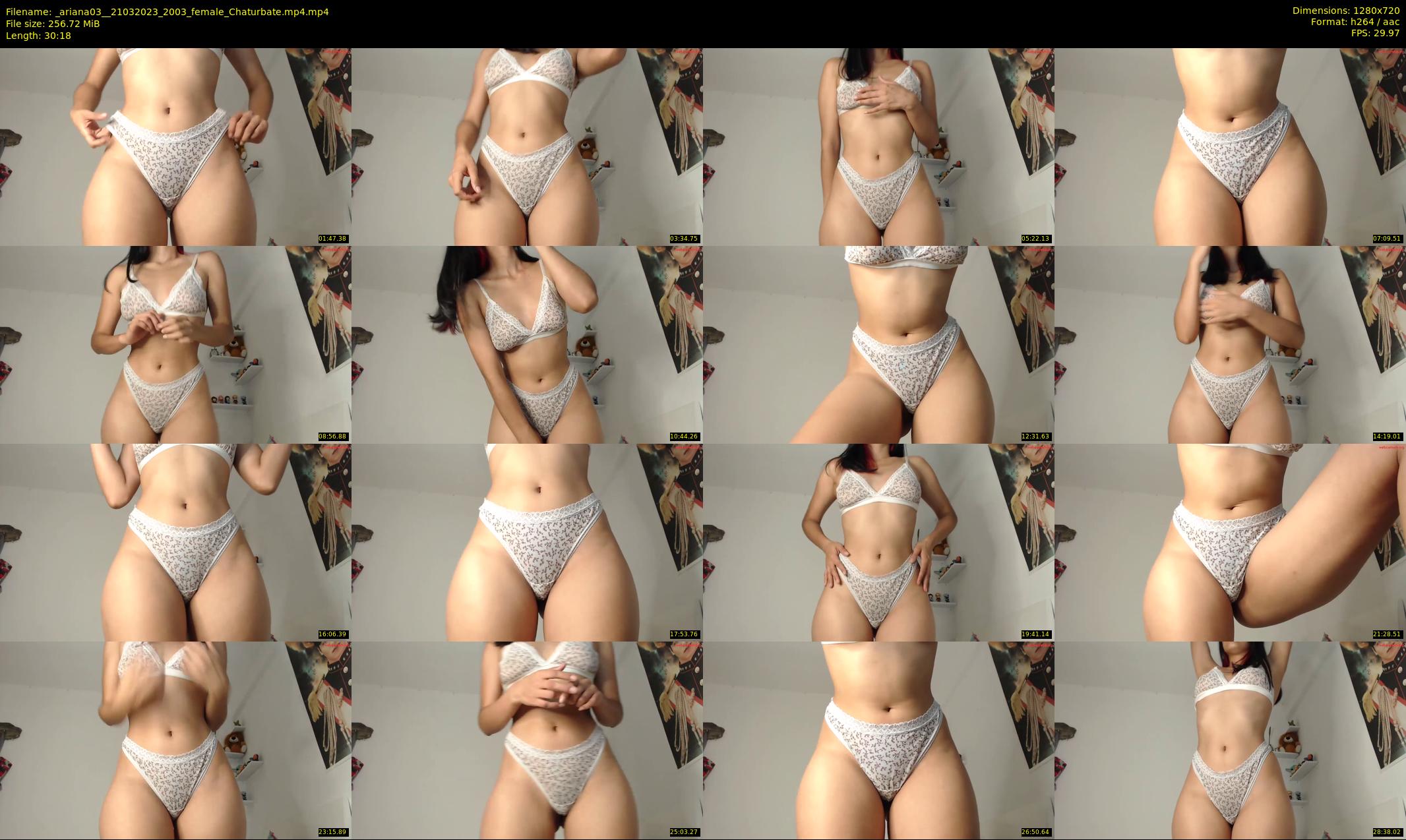 _ariana03_ — 31 minute Chaturbate female cam show recording, 720p, Mar 21, 2023