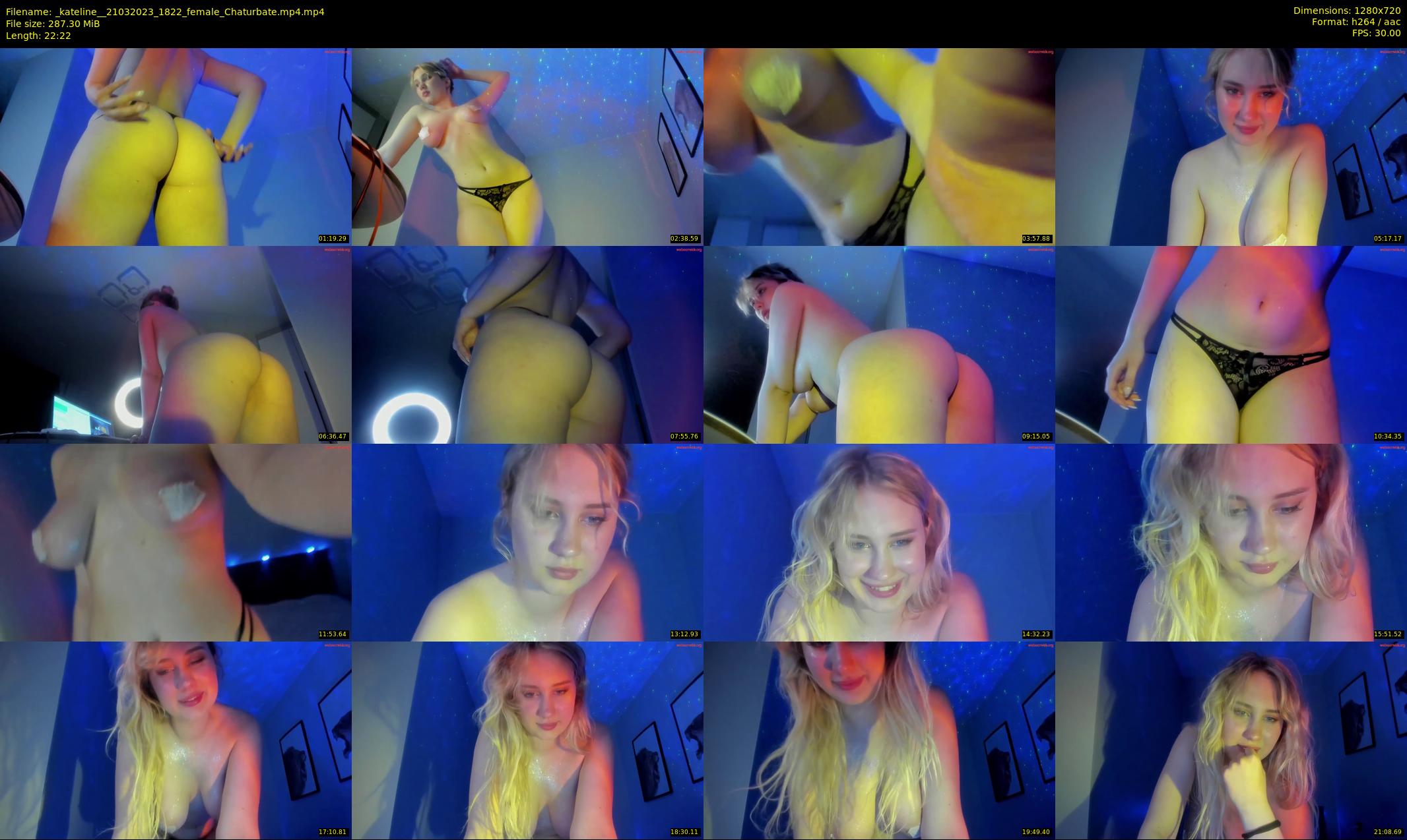 _kateline_ — 23 minute Chaturbate female cam show recording, 720p, Mar 21, 2023