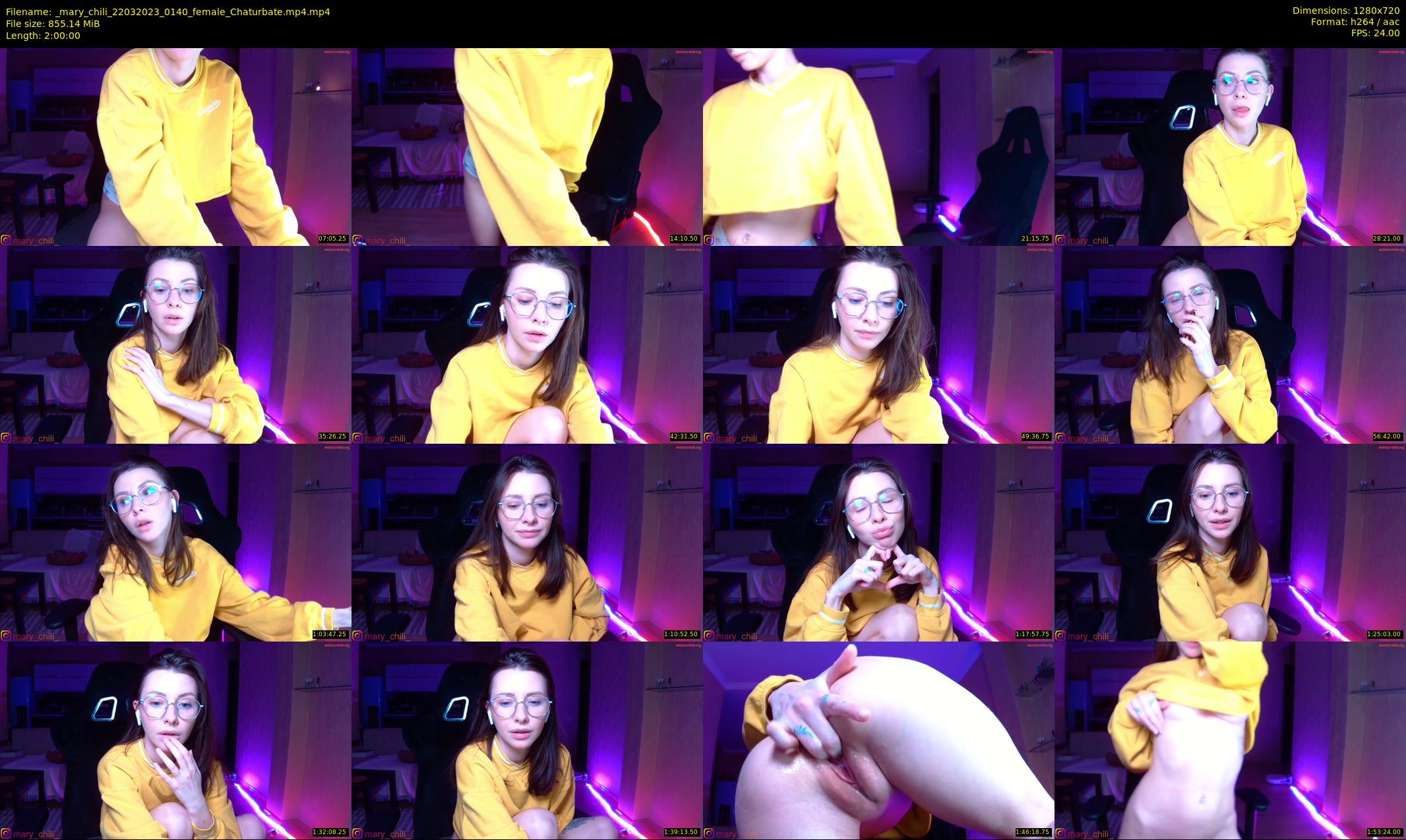 _mary_chili — 120 minute Chaturbate female cam show recording, 720p, Mar 22, 2023
