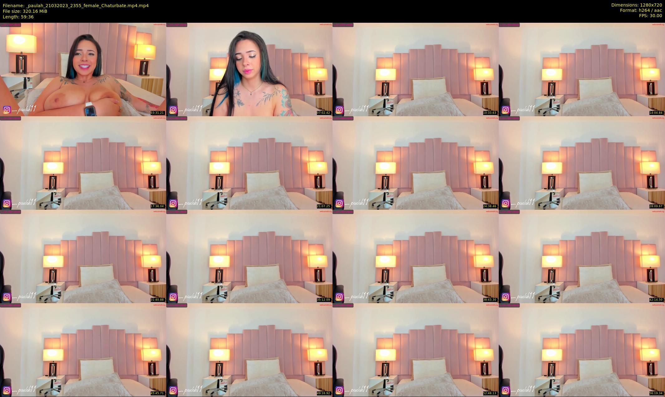 _paulah — 60 minute Chaturbate female cam show recording, 720p, Mar 21, 2023