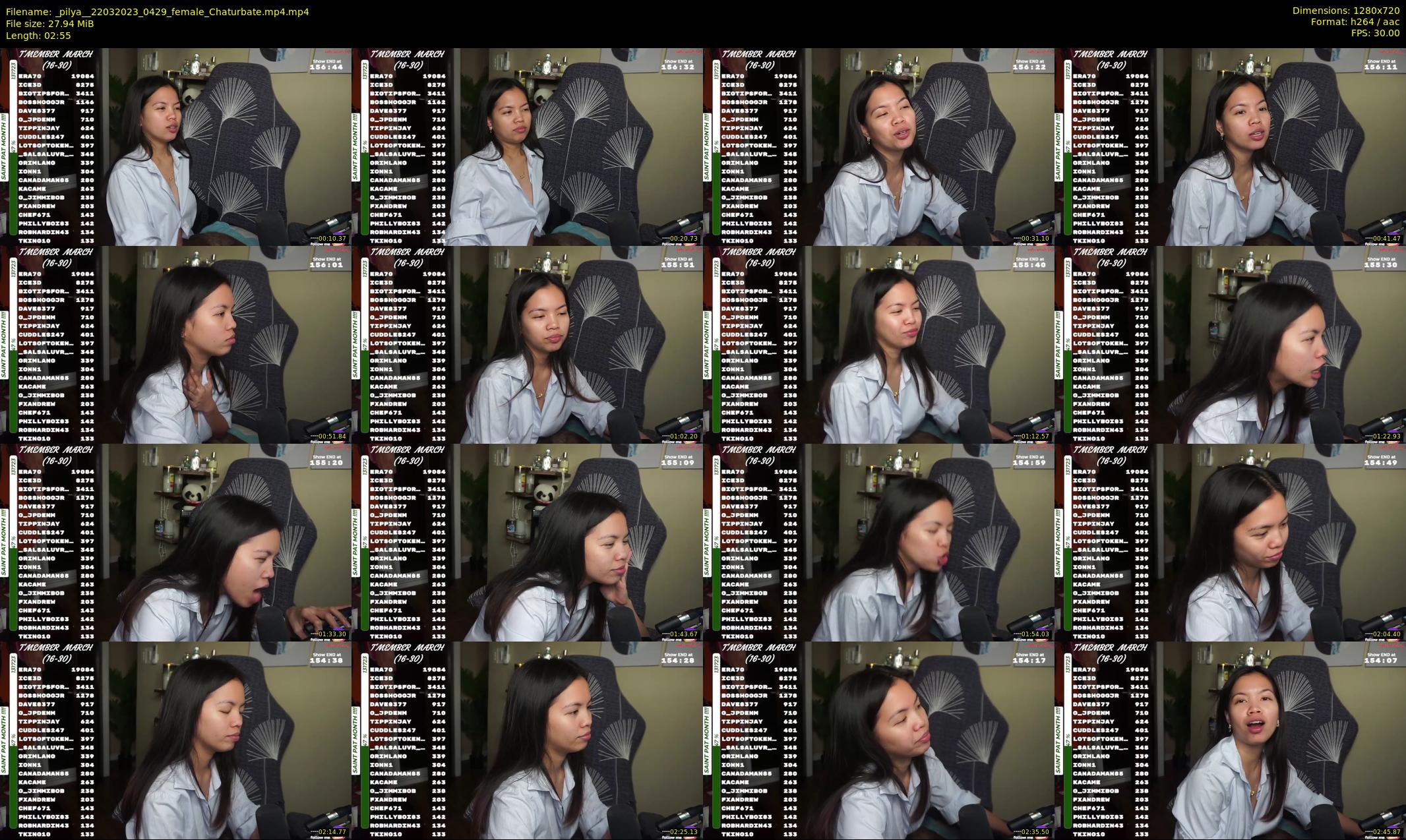 _pilya_ — 3 minute Chaturbate female cam show recording, 720p, Mar 22, 2023