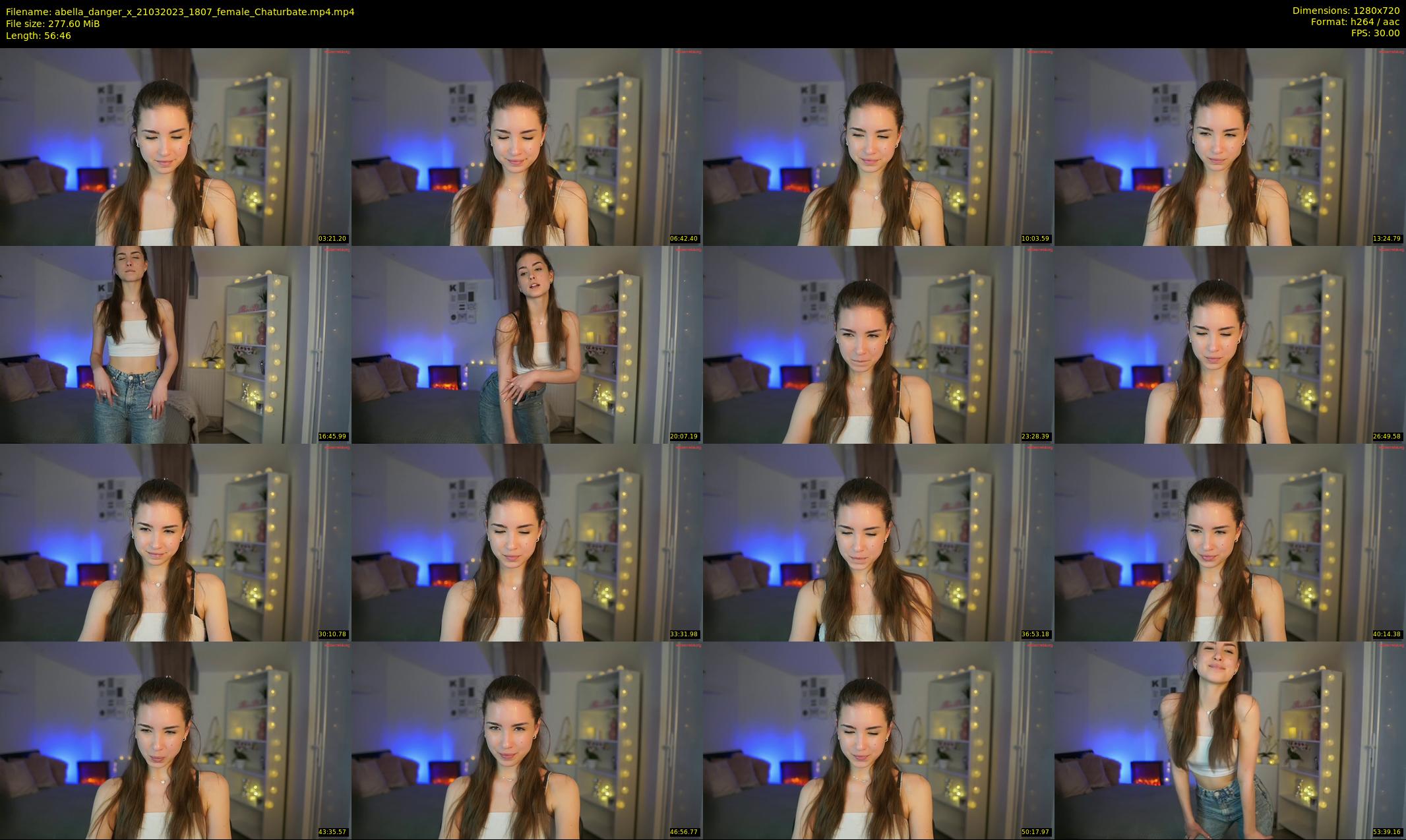 abella_danger_x — 57 minute Chaturbate female cam show recording, 720p, Mar 21, 2023