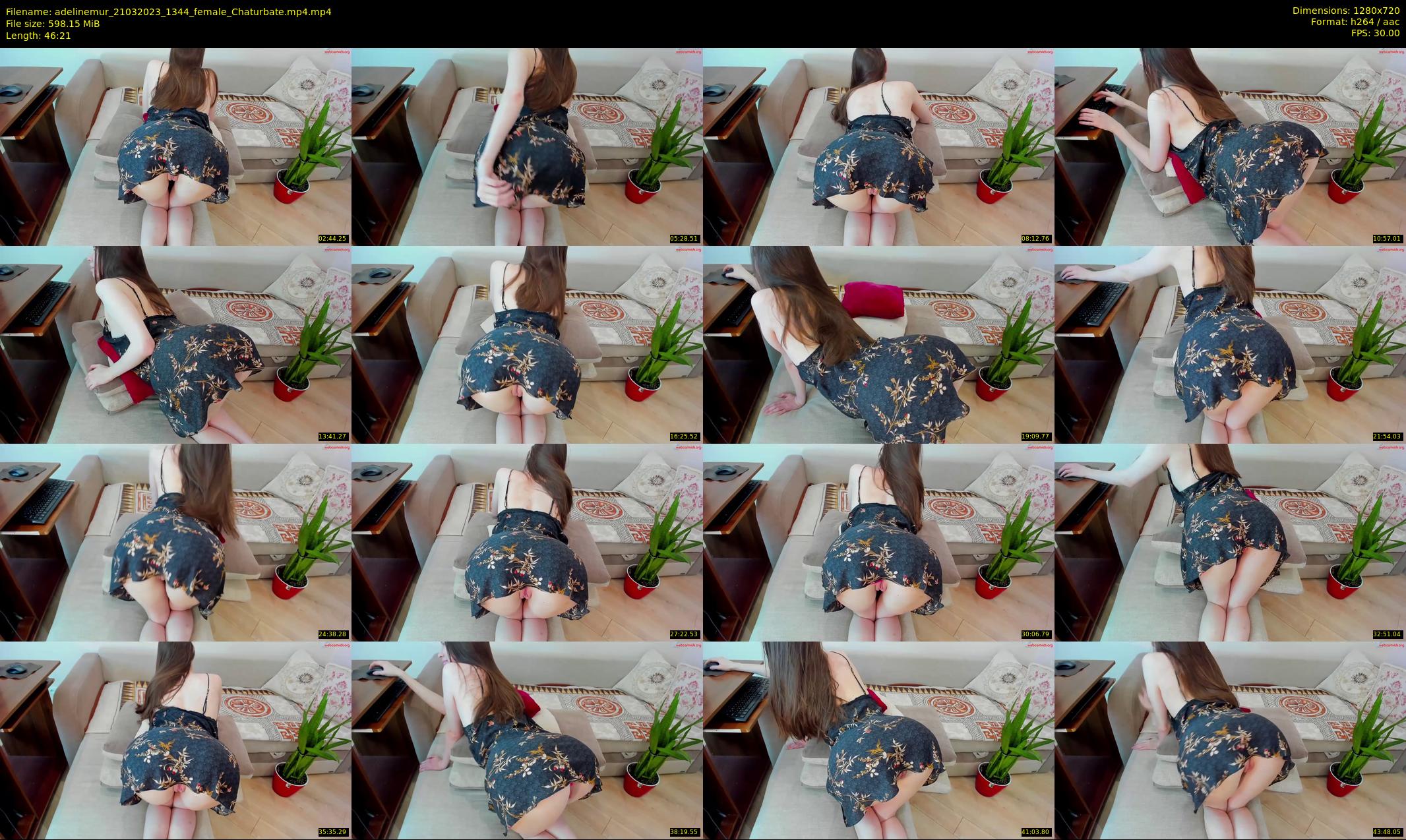 adelinemur — 47 minute Chaturbate female cam show recording, 720p, Mar 21, 2023