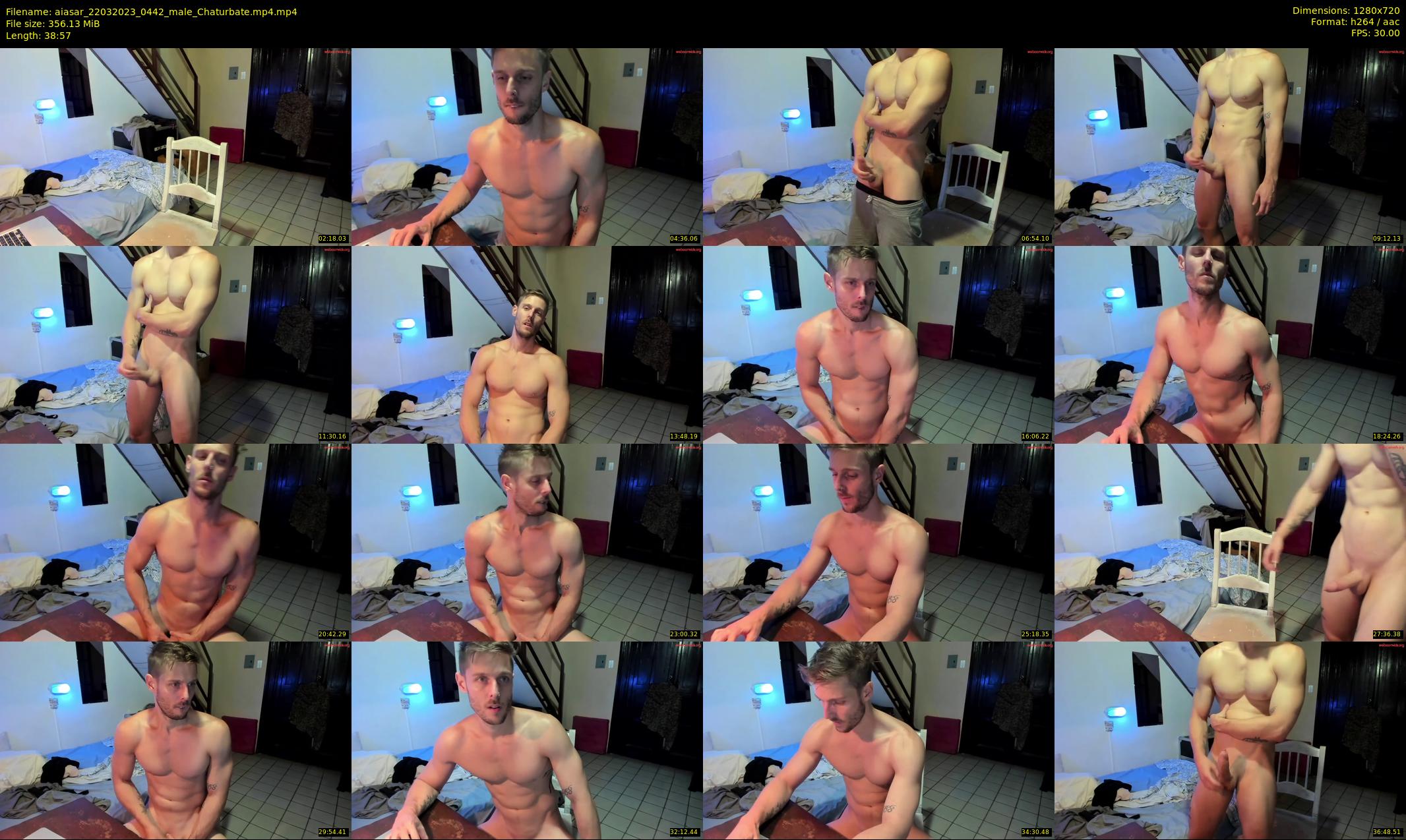 aiasar — 39 minute Chaturbate male cam show recording, 720p, Mar 22, 2023