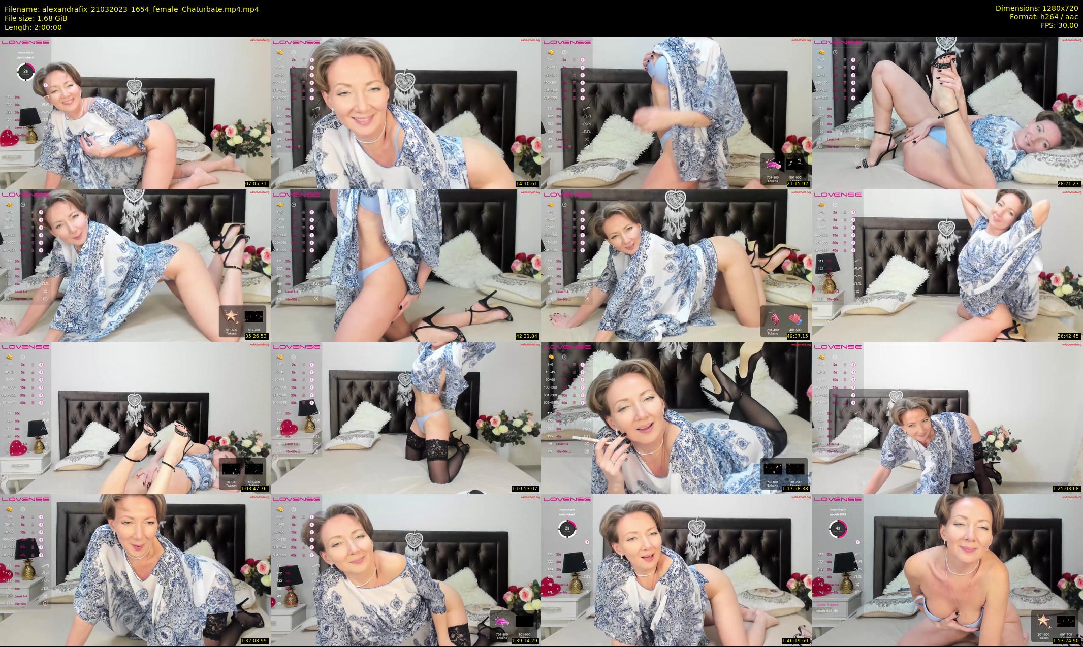 alexandrafix — 120 minute Chaturbate female cam show recording, 720p, Mar 21, 2023