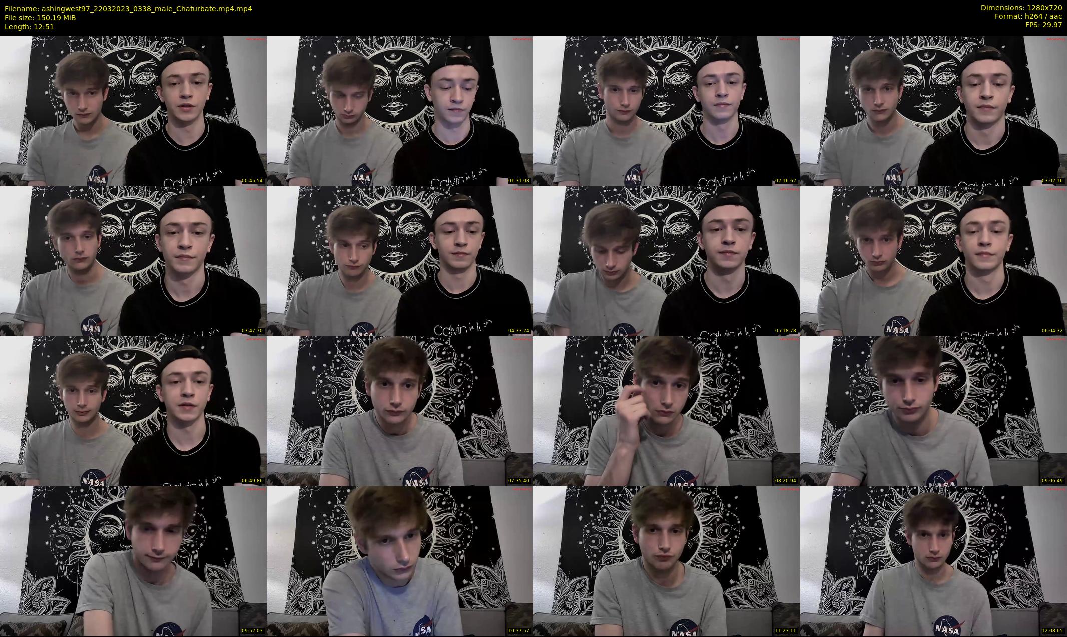 ashingwest97 — 13 minute Chaturbate male cam show recording, 720p, Mar 22, 2023