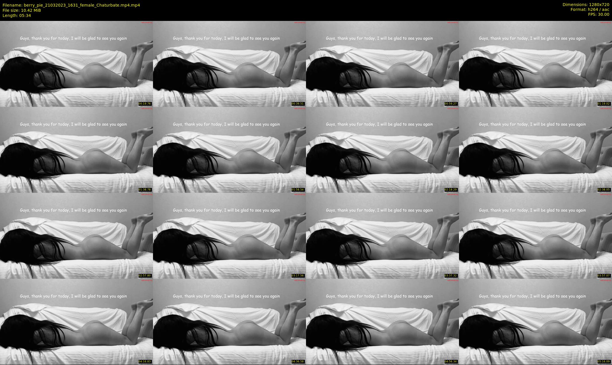 berry_pie — 6 minute Chaturbate female cam show recording, 720p, Mar 21, 2023