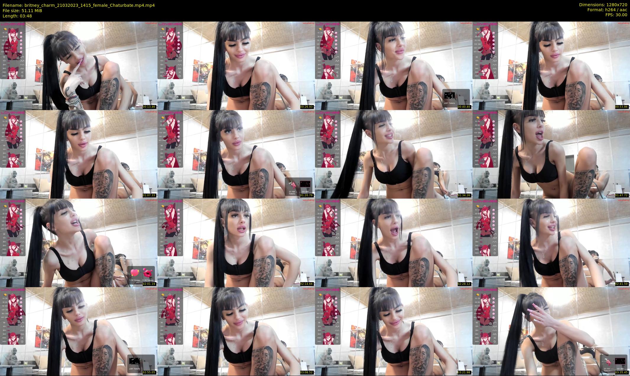 britney_charm — 4 minute Chaturbate female cam show recording, 720p, Mar 21, 2023