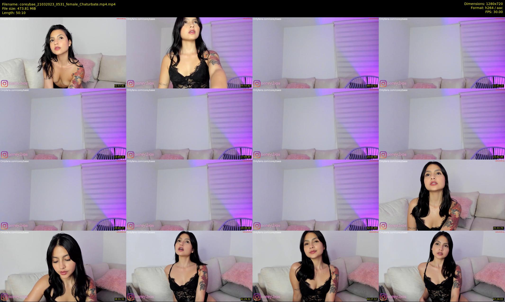 coreybae — 51 minute Chaturbate female cam show recording, 720p, Mar 21, 2023