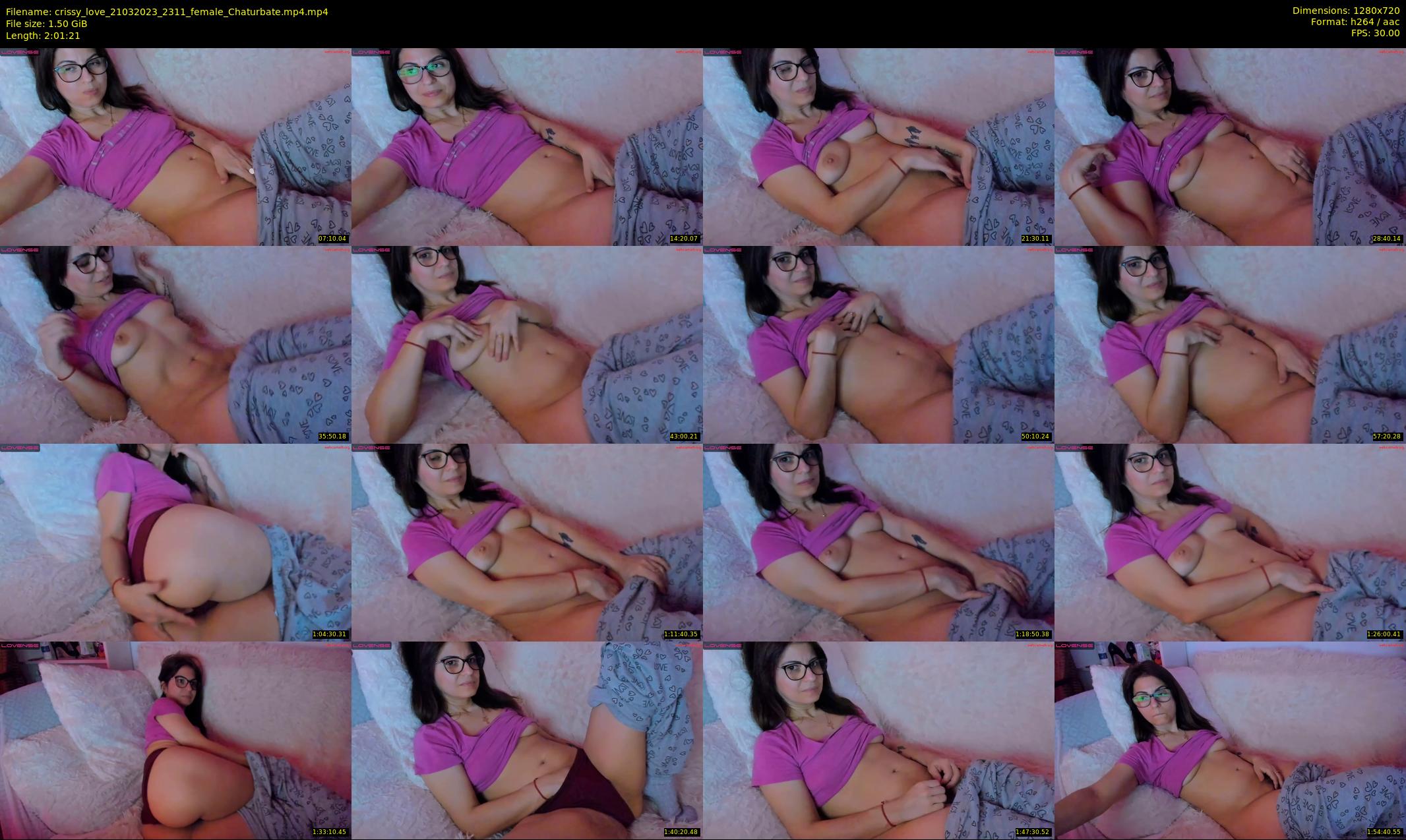 crissy_love — 122 minute Chaturbate female cam show recording, 720p, Mar 21, 2023