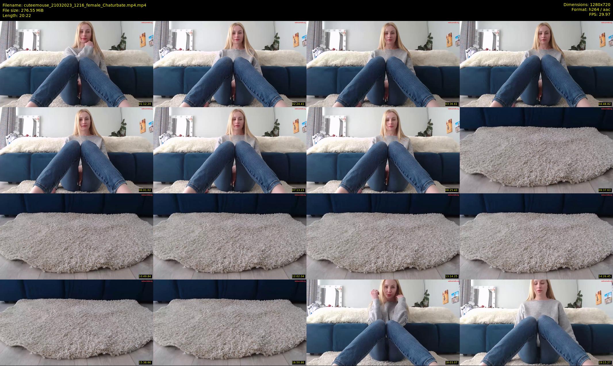 cuteemouse — 21 minute Chaturbate female cam show recording, 720p, Mar 21, 2023
