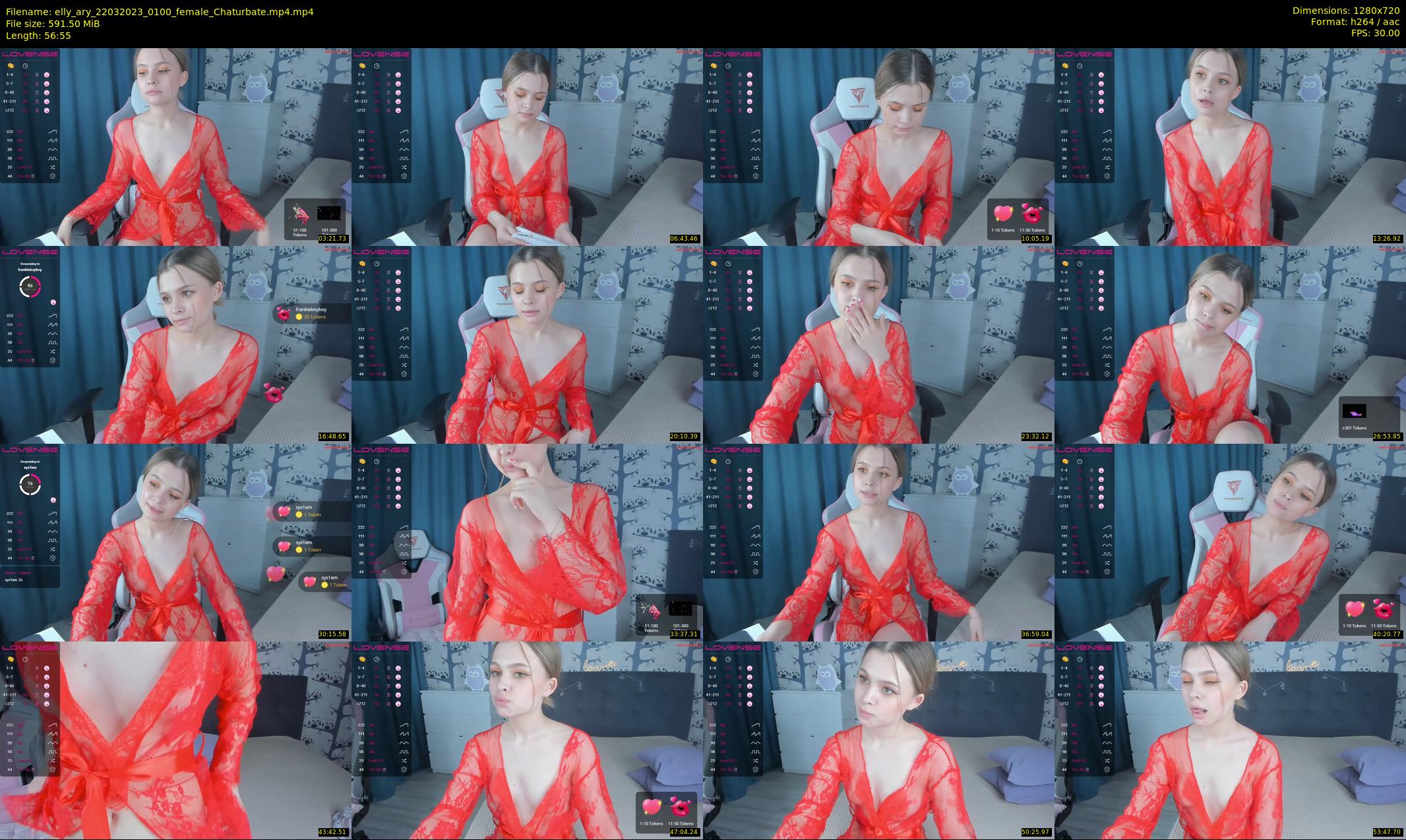 elly_ary — 57 minute Chaturbate female cam show recording, 720p, Mar 22, 2023