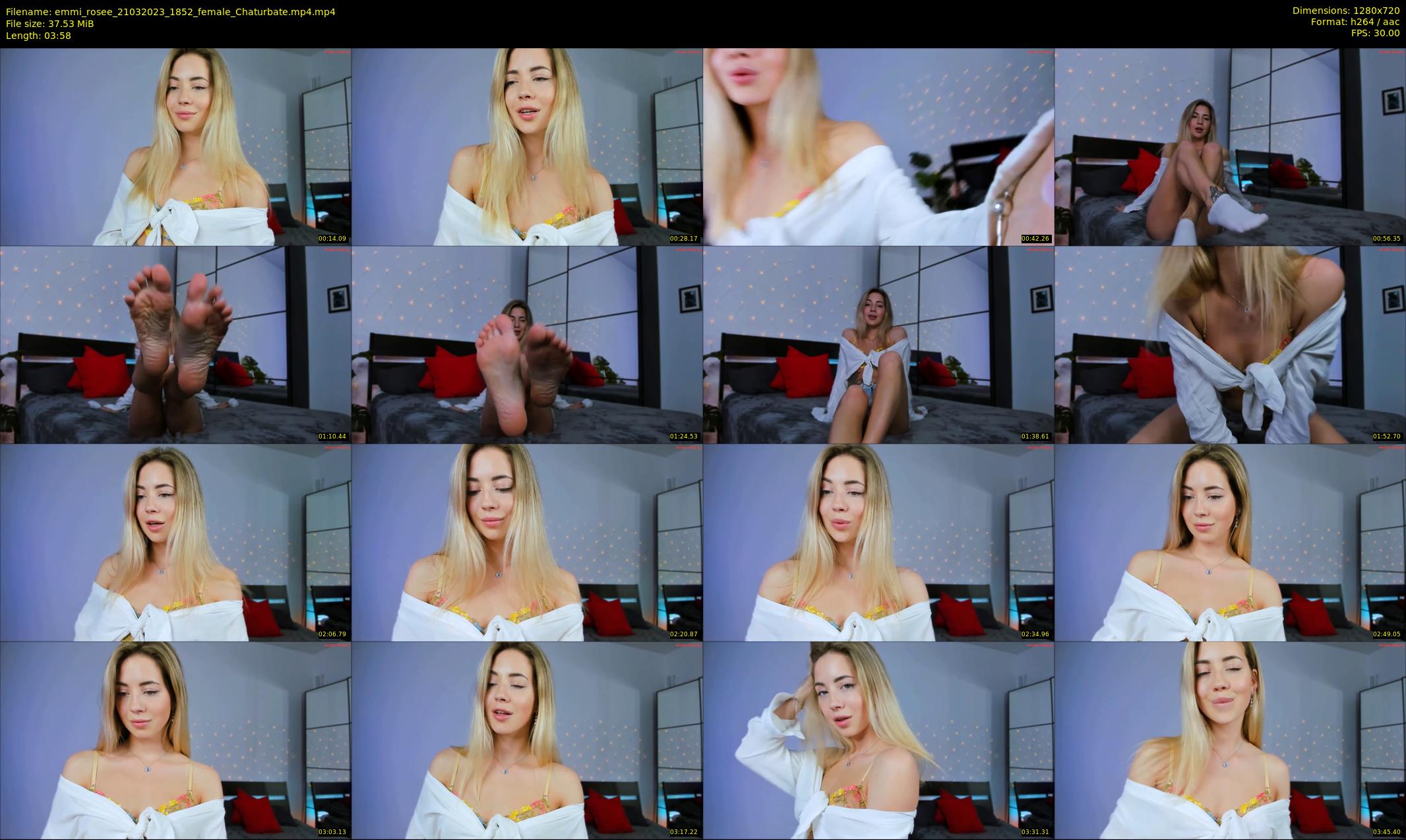 emmi_rosee — 4 minute Chaturbate female cam show recording, 720p, Mar 21, 2023