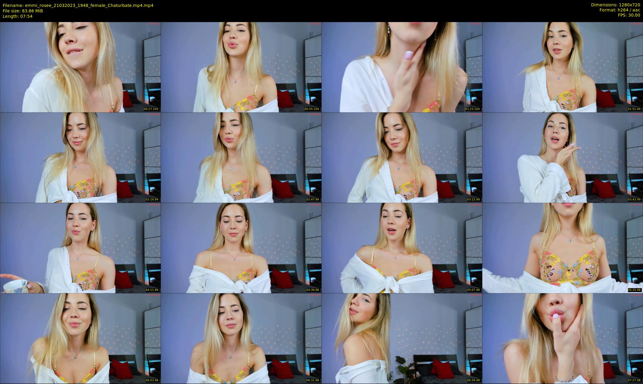 emmi_rosee — 8 minute Chaturbate female cam show recording, 720p, Mar 21, 2023