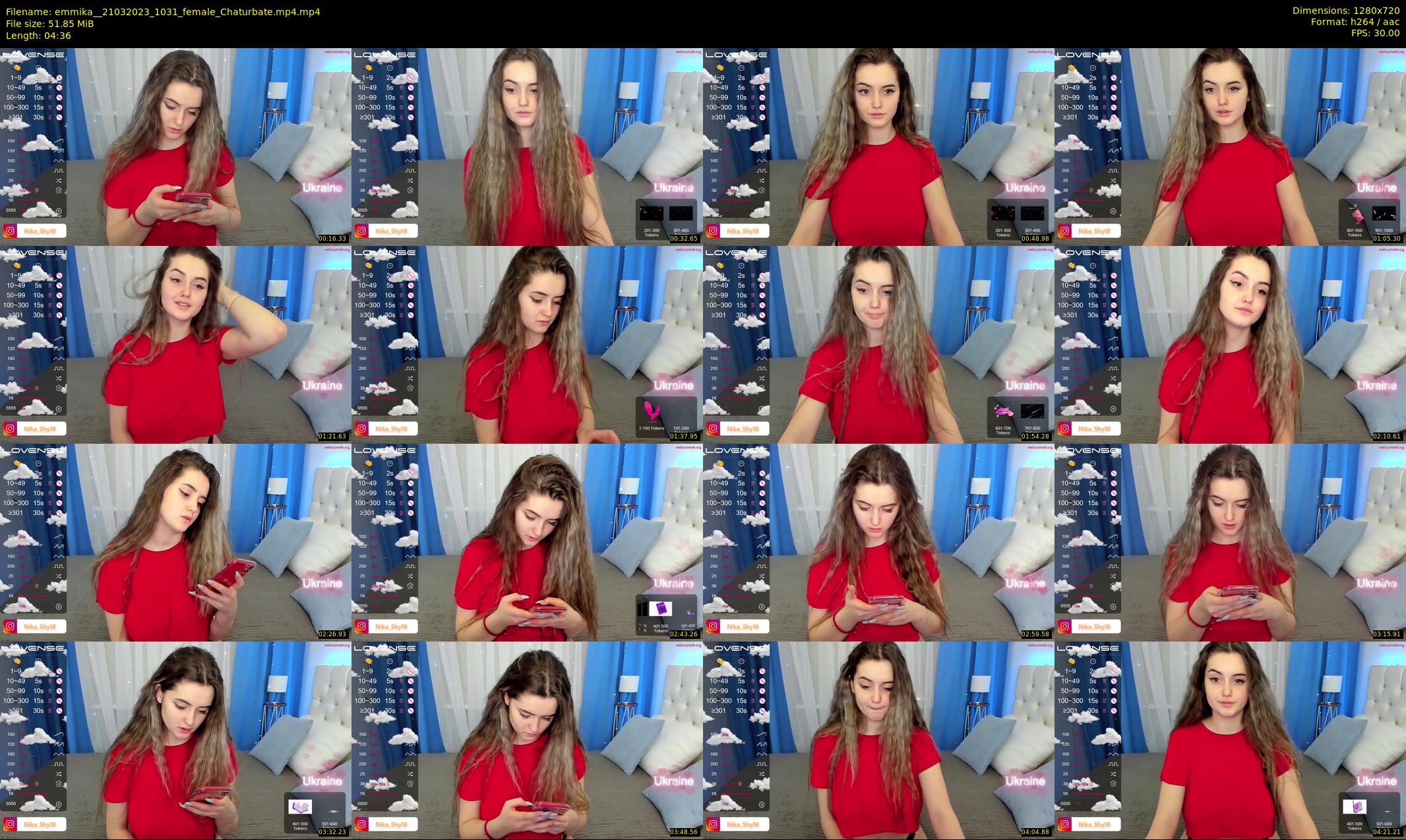 emmika_ — 5 minute Chaturbate female cam show recording, 720p, Mar 21, 2023