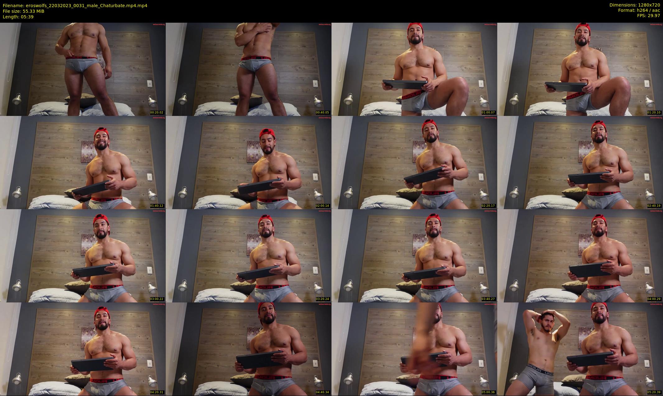 eroswolfs — 6 minute Chaturbate male cam show recording, 720p, Mar 22, 2023