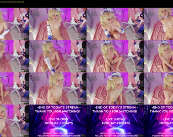 finleyfae — 12 minute Chaturbate female cam show recording, 720p, Mar 21, 2023