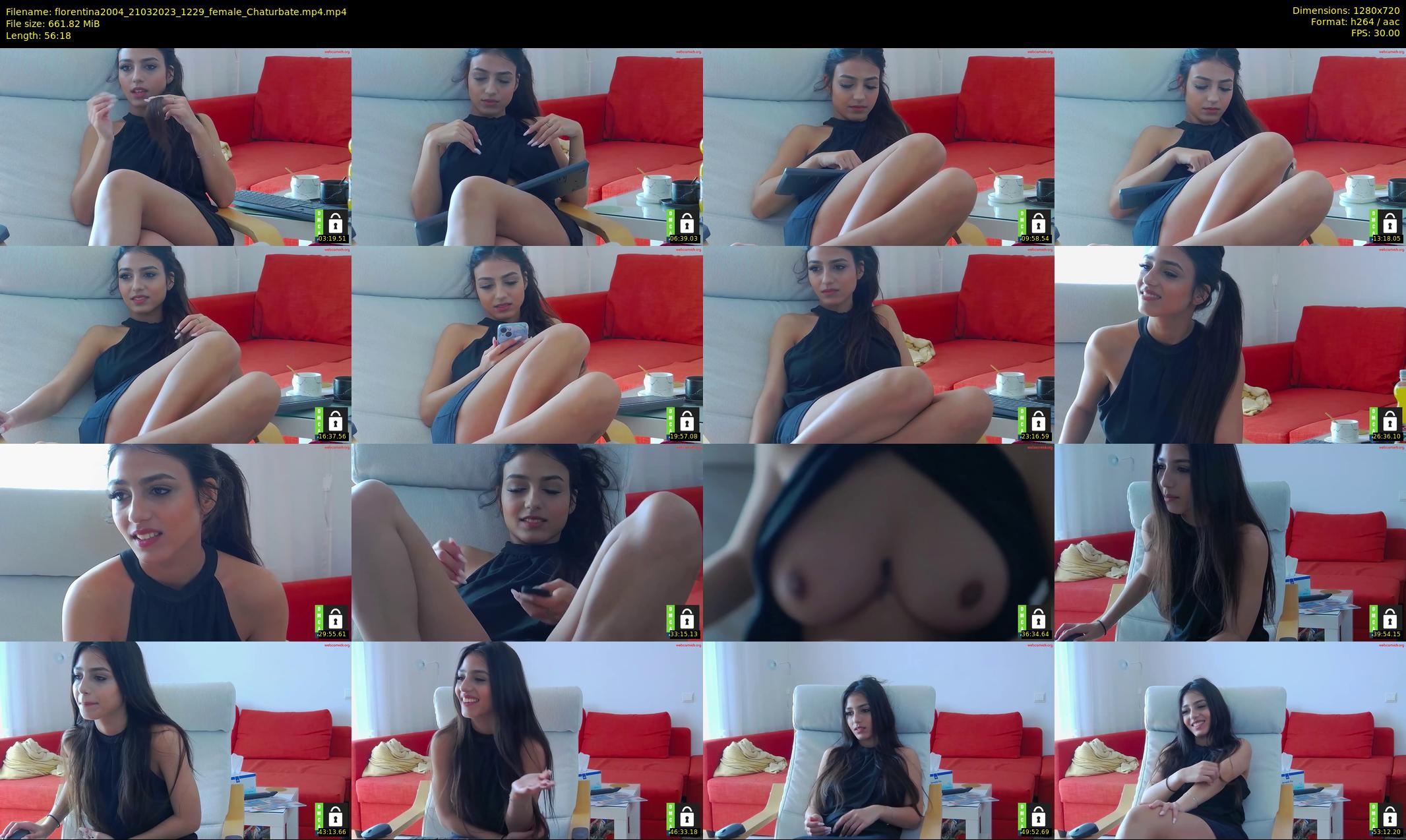 florentina2004 — 57 minute Chaturbate female cam show recording, 720p, Mar 21, 2023