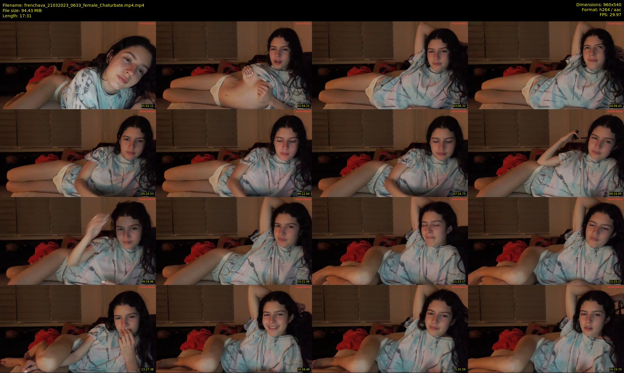 frenchava — 18 minute Chaturbate female cam show recording, 480p, Mar 21, 2023