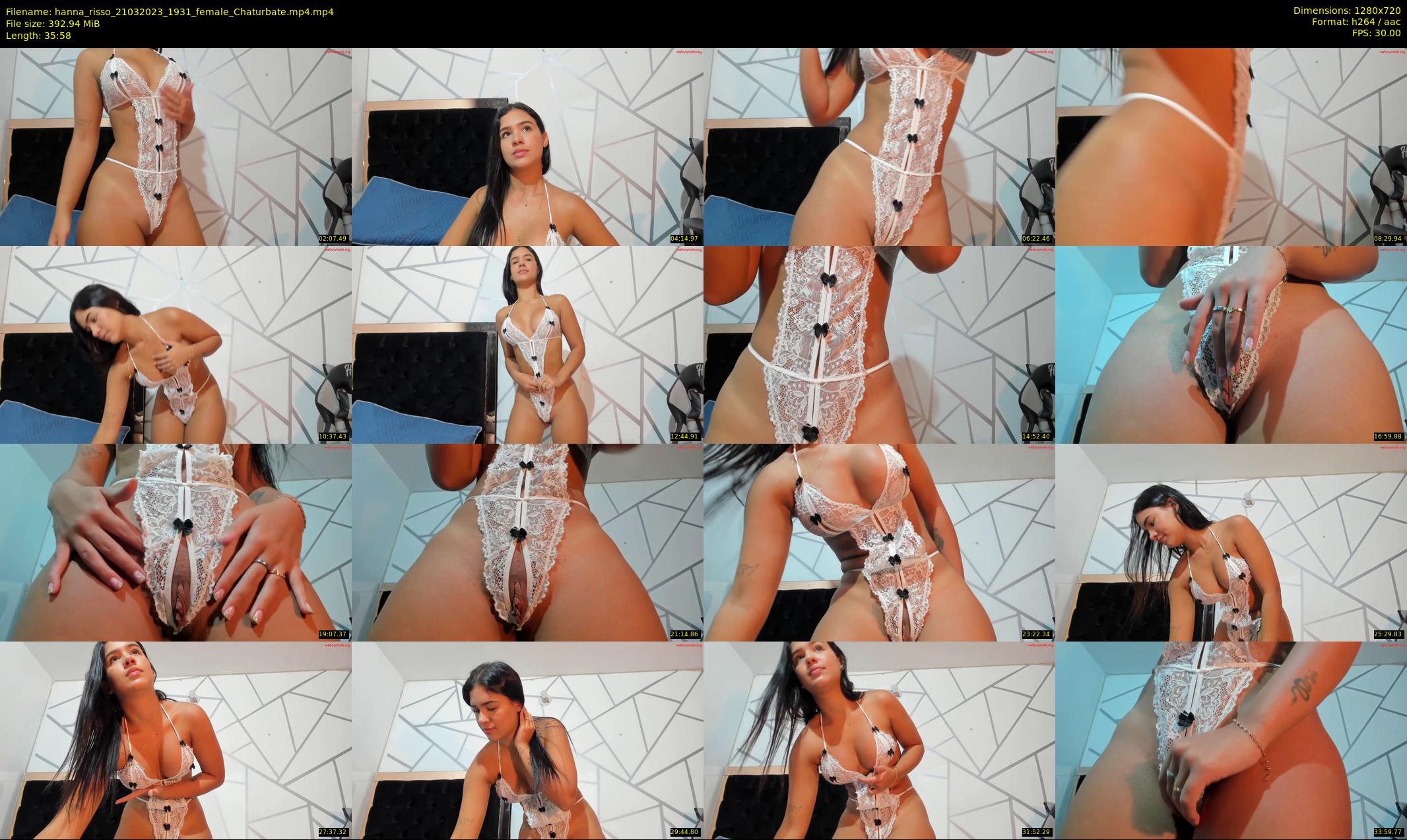 hanna_risso — 36 minute Chaturbate female cam show recording, 720p, Mar 21, 2023